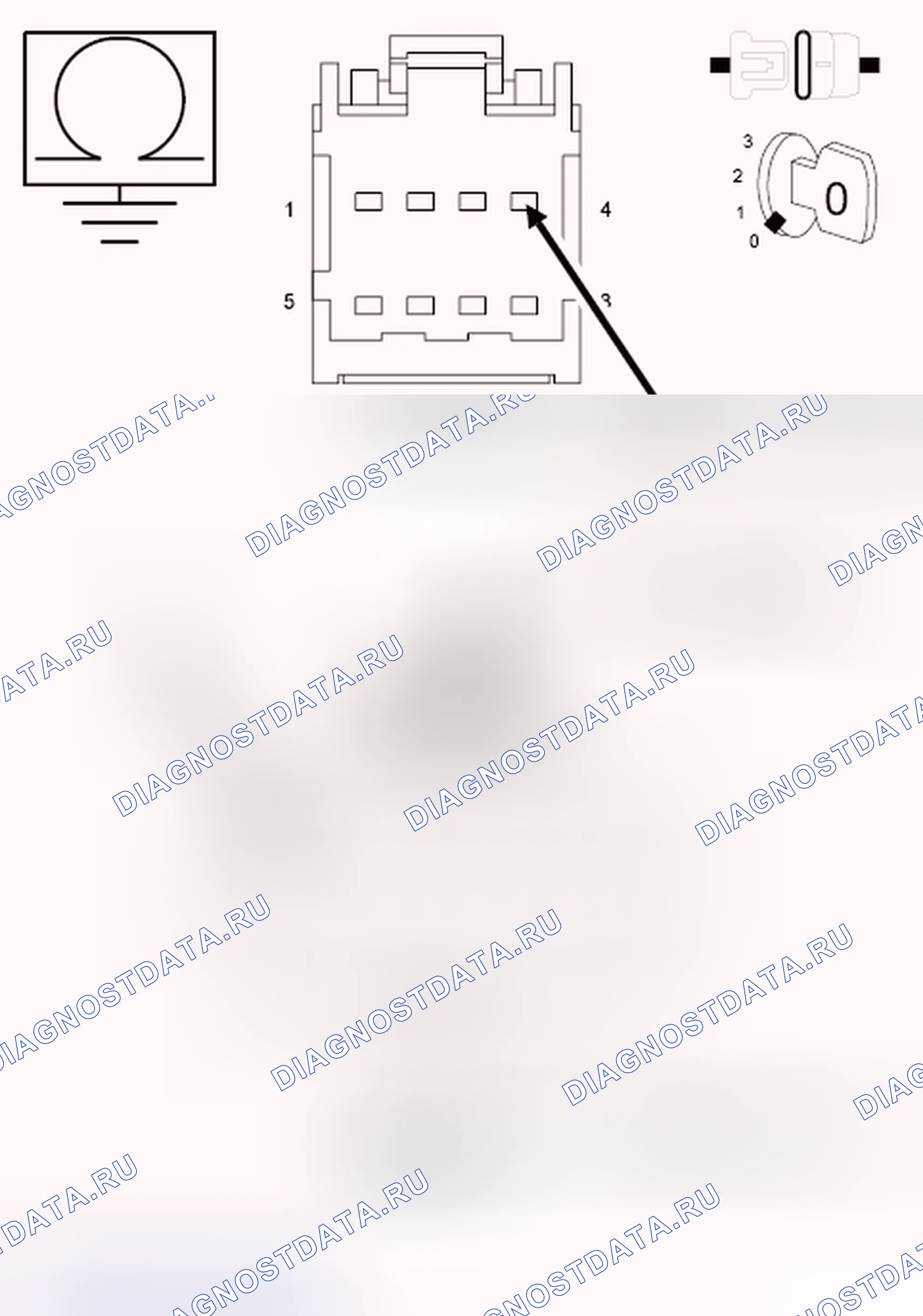 Рис. 4: ДИАГНОСТИЧЕСКИЙ ТЕСТ. Dodge Grand Caravan V