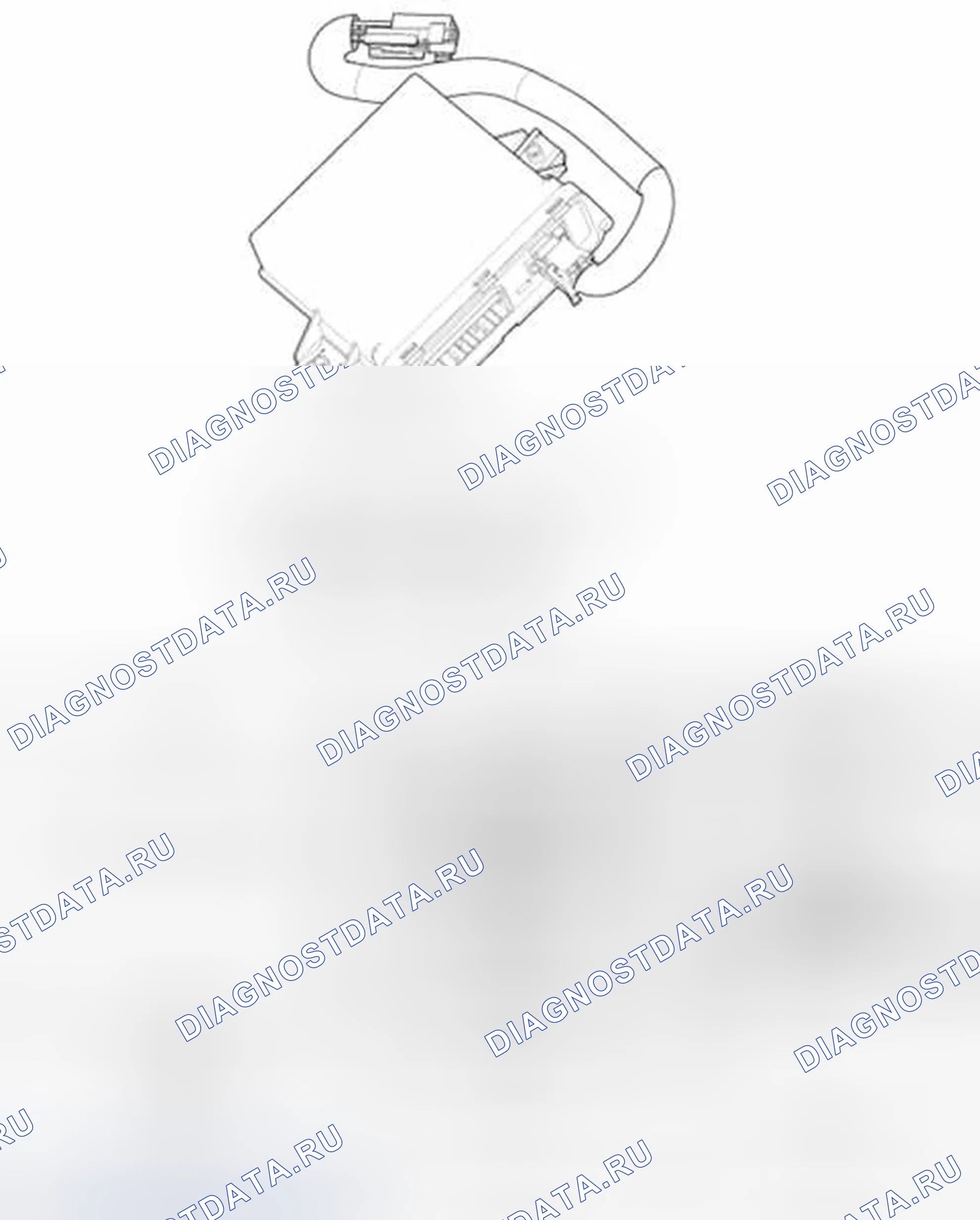 Рис. 20: Принципиальная схема. Hyundai Equus II