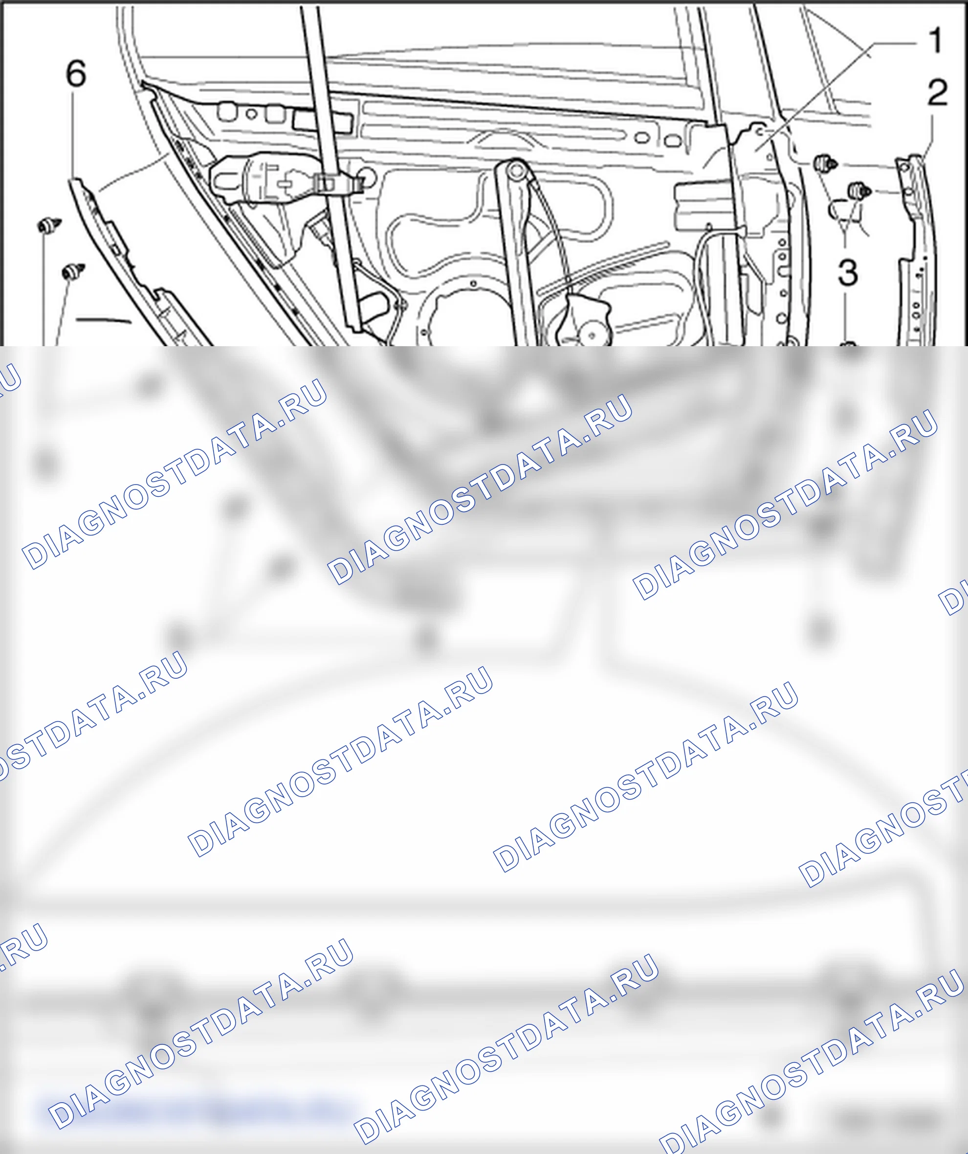 Задняя дверь. Volkswagen Golf Mk5