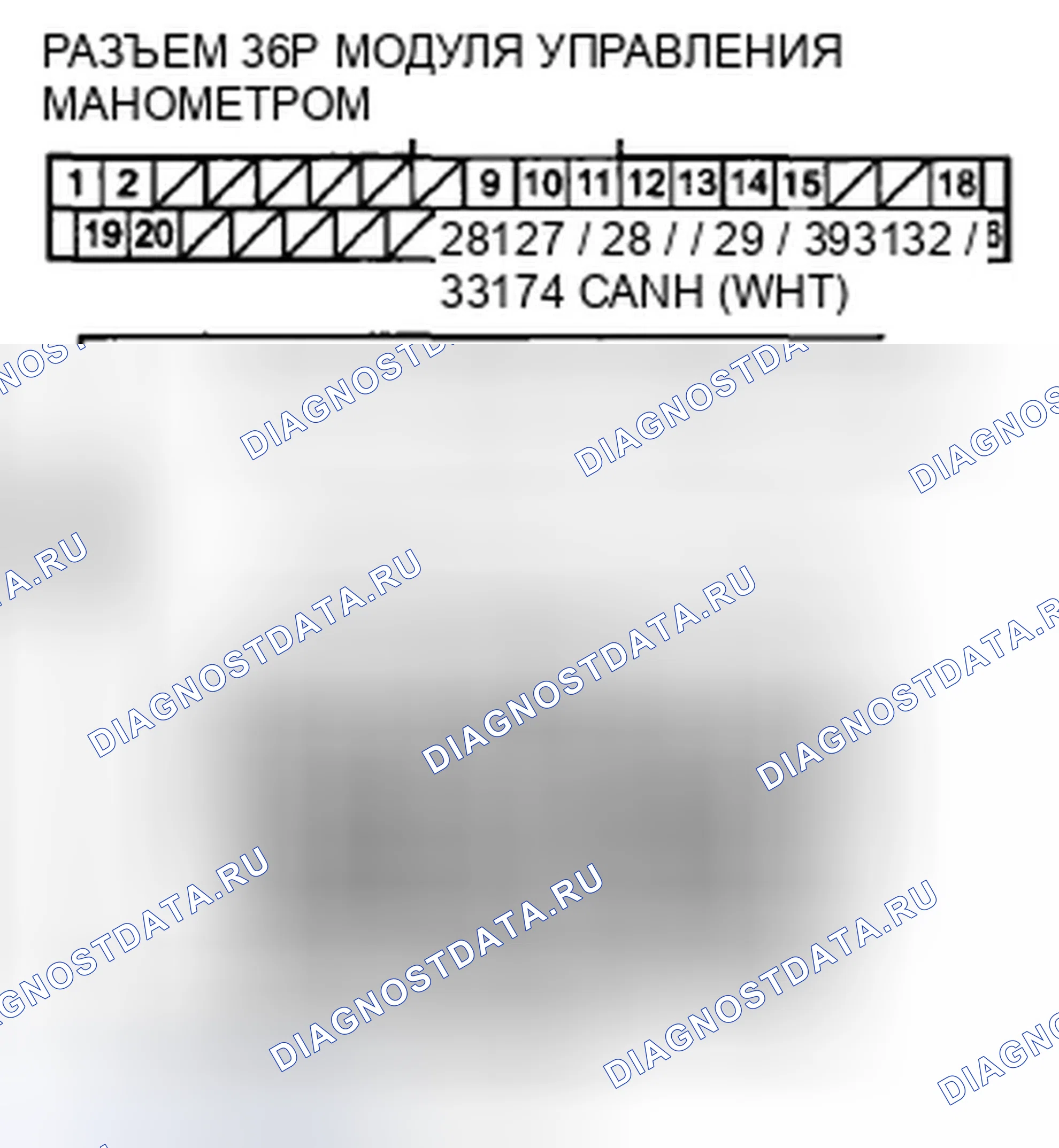 Рис. 204: расшифровка кода ошибки U0155: Неисправность F-CAN (модуль управления манометром блок управления силовым агрегатом (PCM) (блок управления силовым агрегатом)). Honda CR-V III