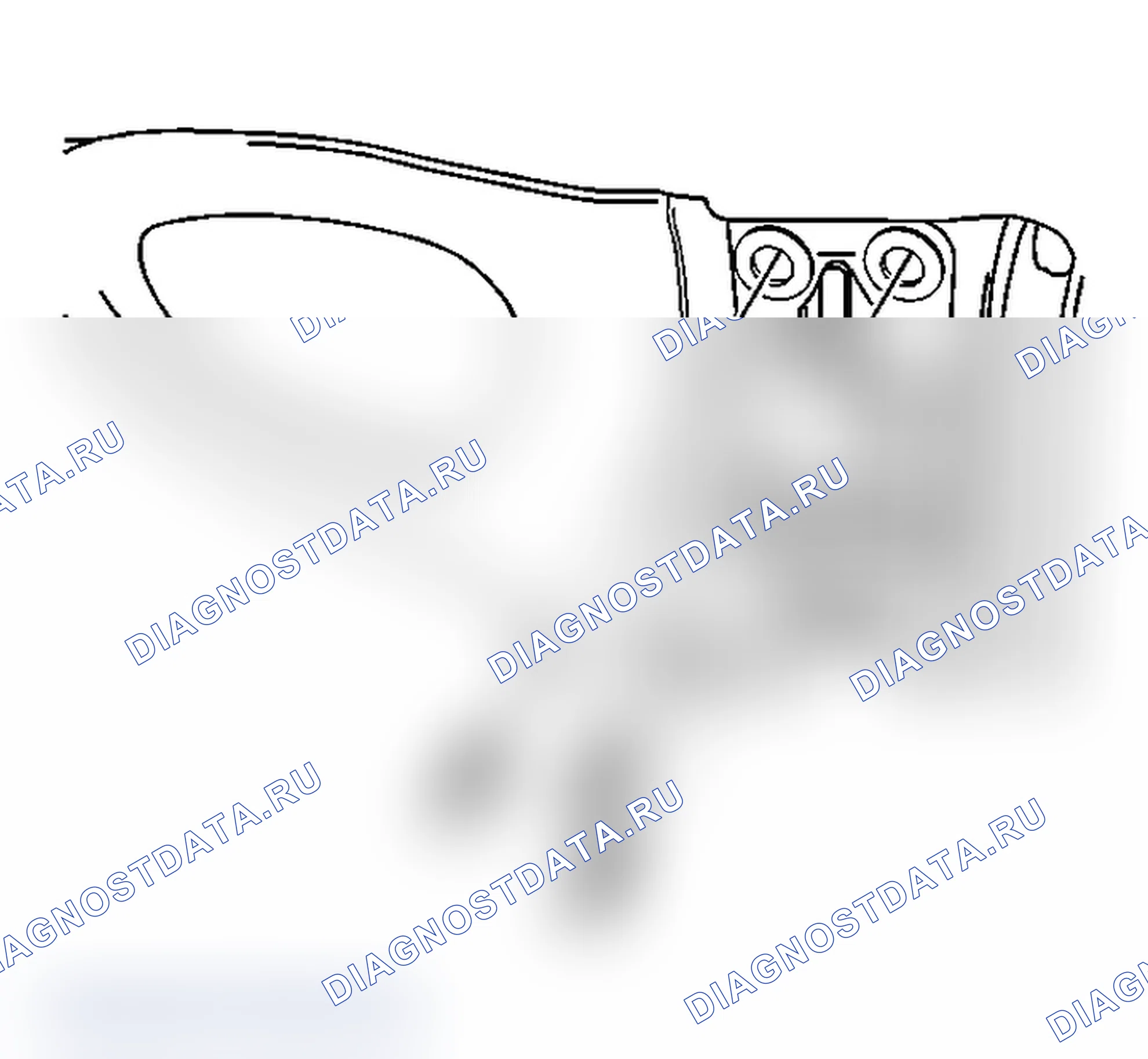 Рис. 3: Порядок демонтажа. Chevrolet Tahoe II