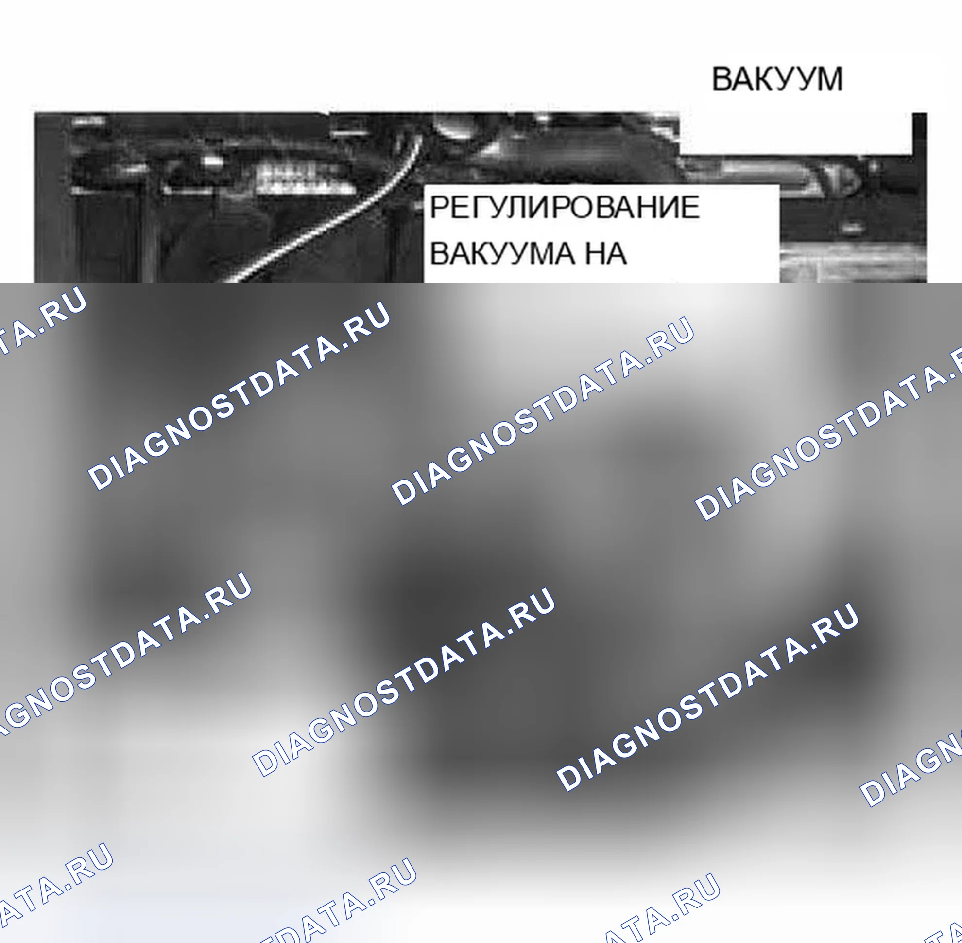 Рис. 1360: Нагнетание вторичного воздуха. BMW X5 E53 рестайлинг