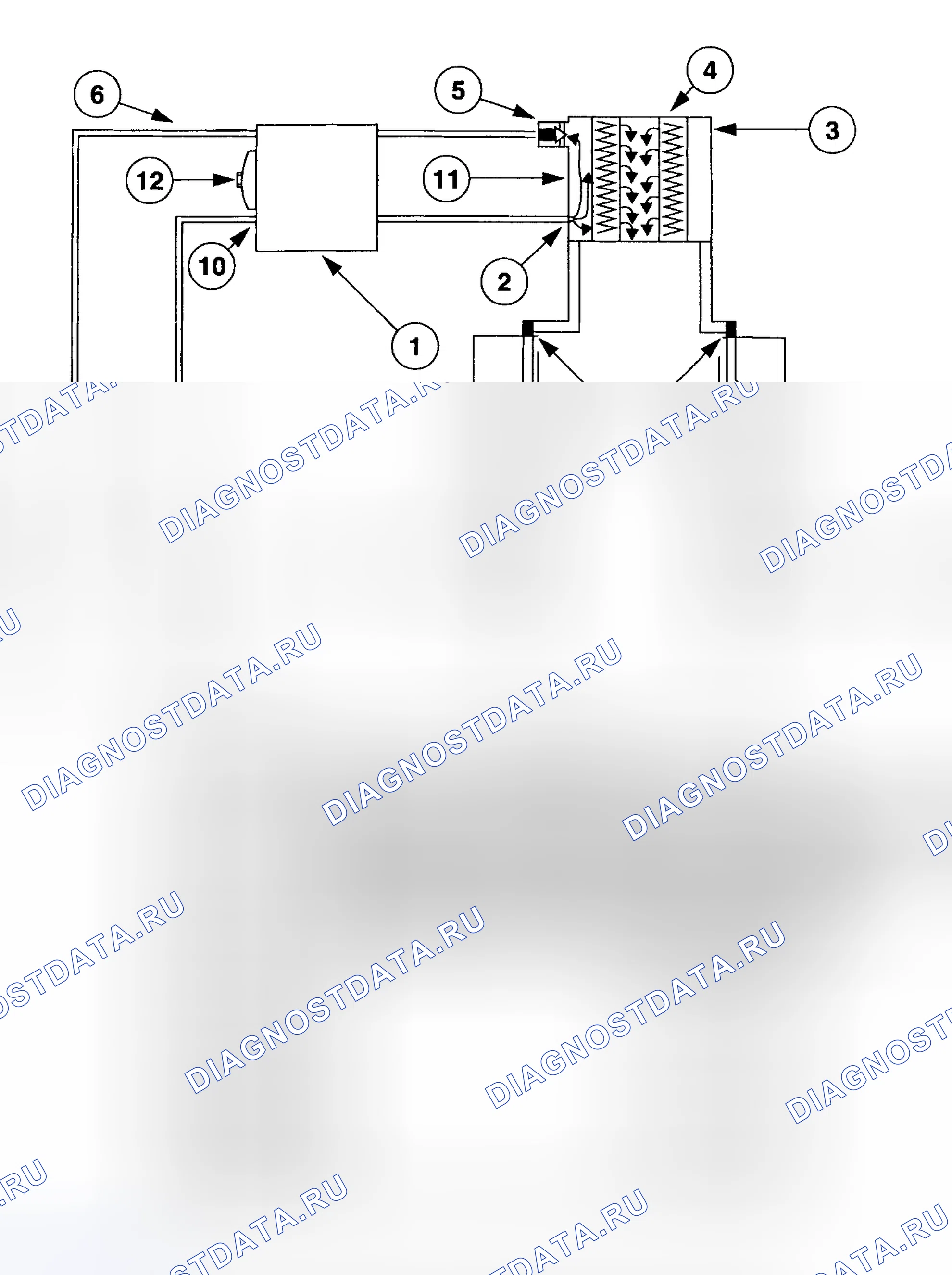 Рис. 8: Топливная система. Ford Pickup F250 Super Duty I