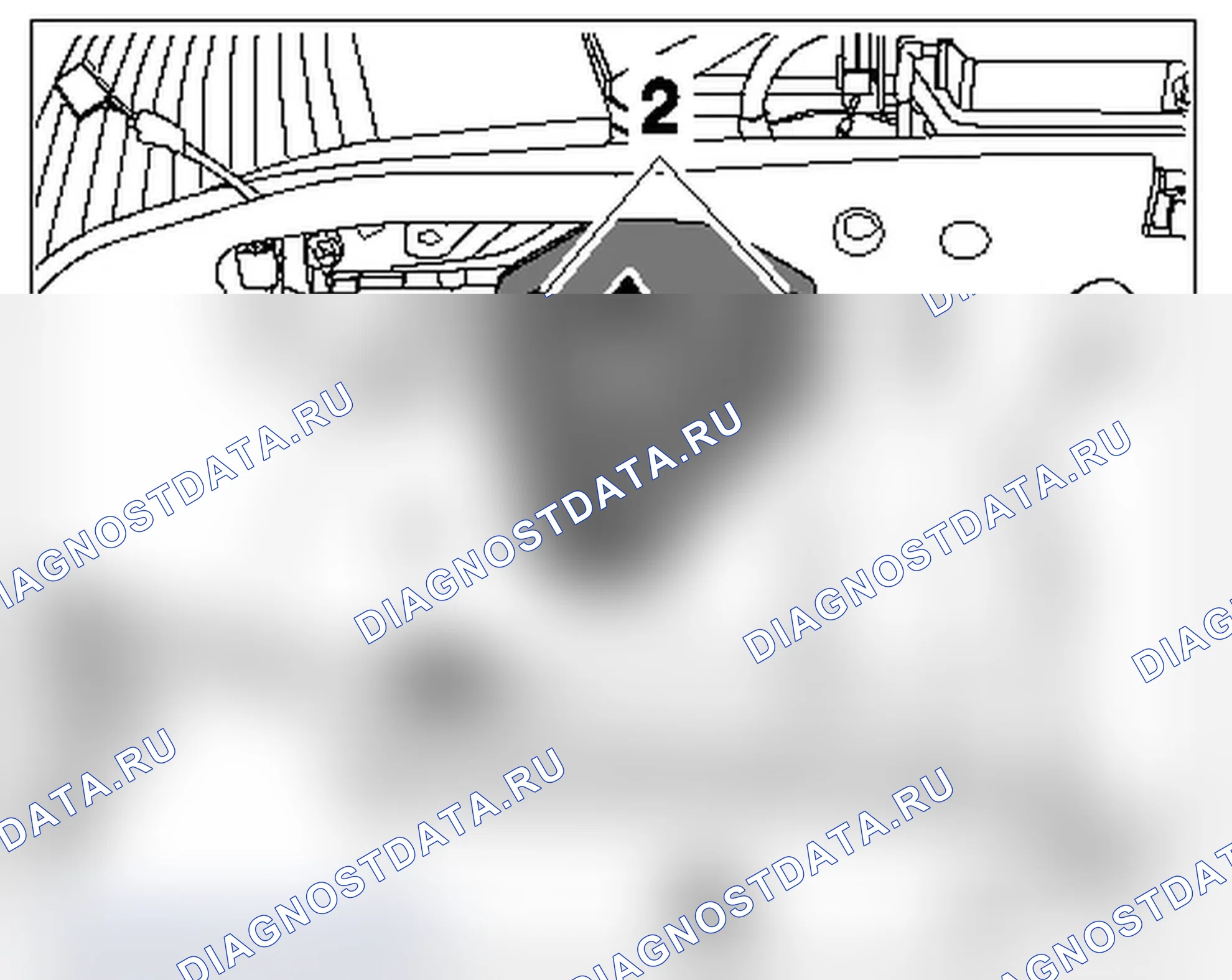 Рис. 109: Удаление угольного фильтра - версия для США. Porsche 911 GT3 997