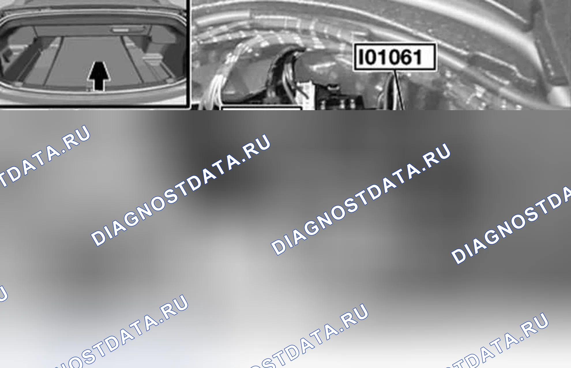 Рис. 4: Багажное отделение. BMW M6 E63/E64