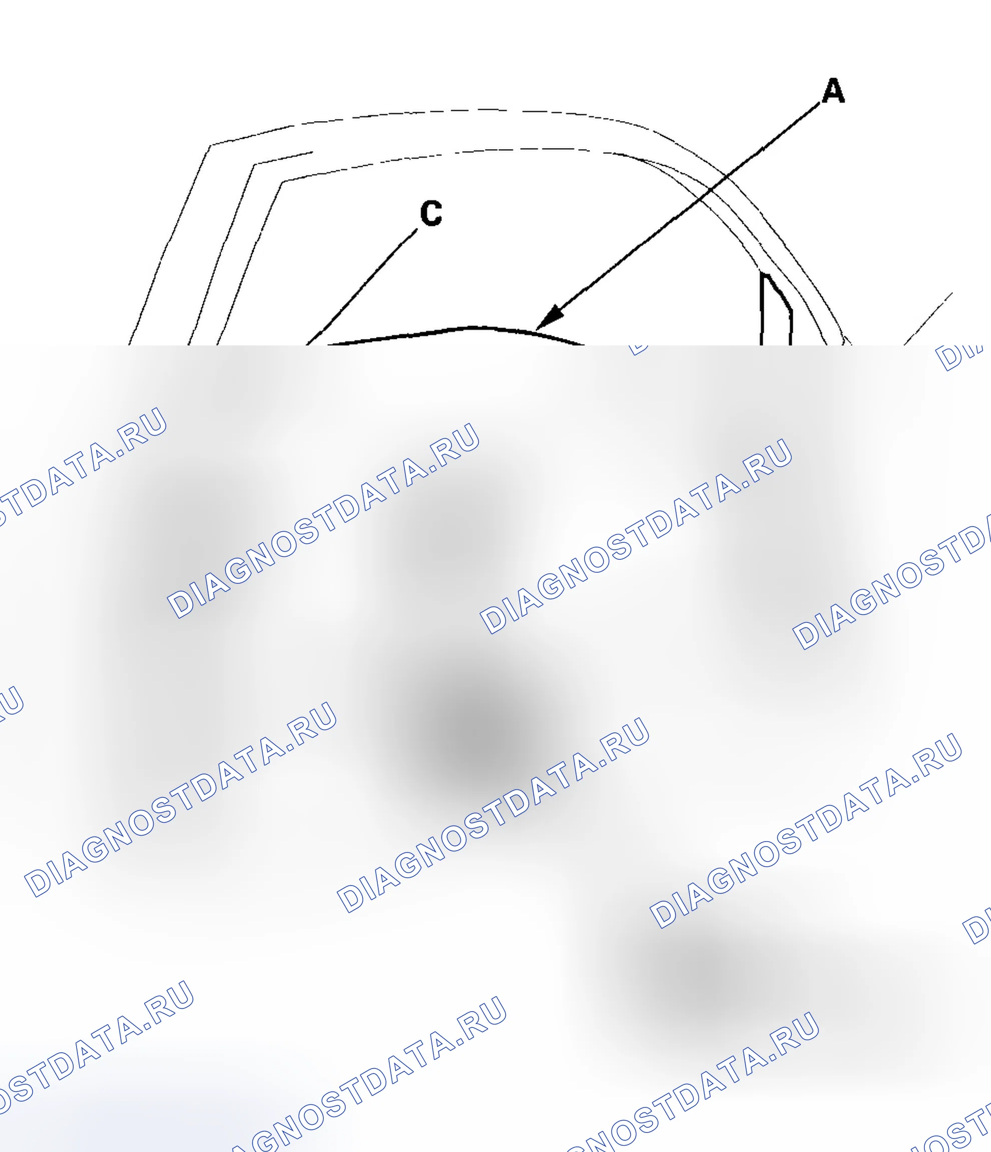 Рис. 3: Регулировка стекла двери. Honda Insight ZE1