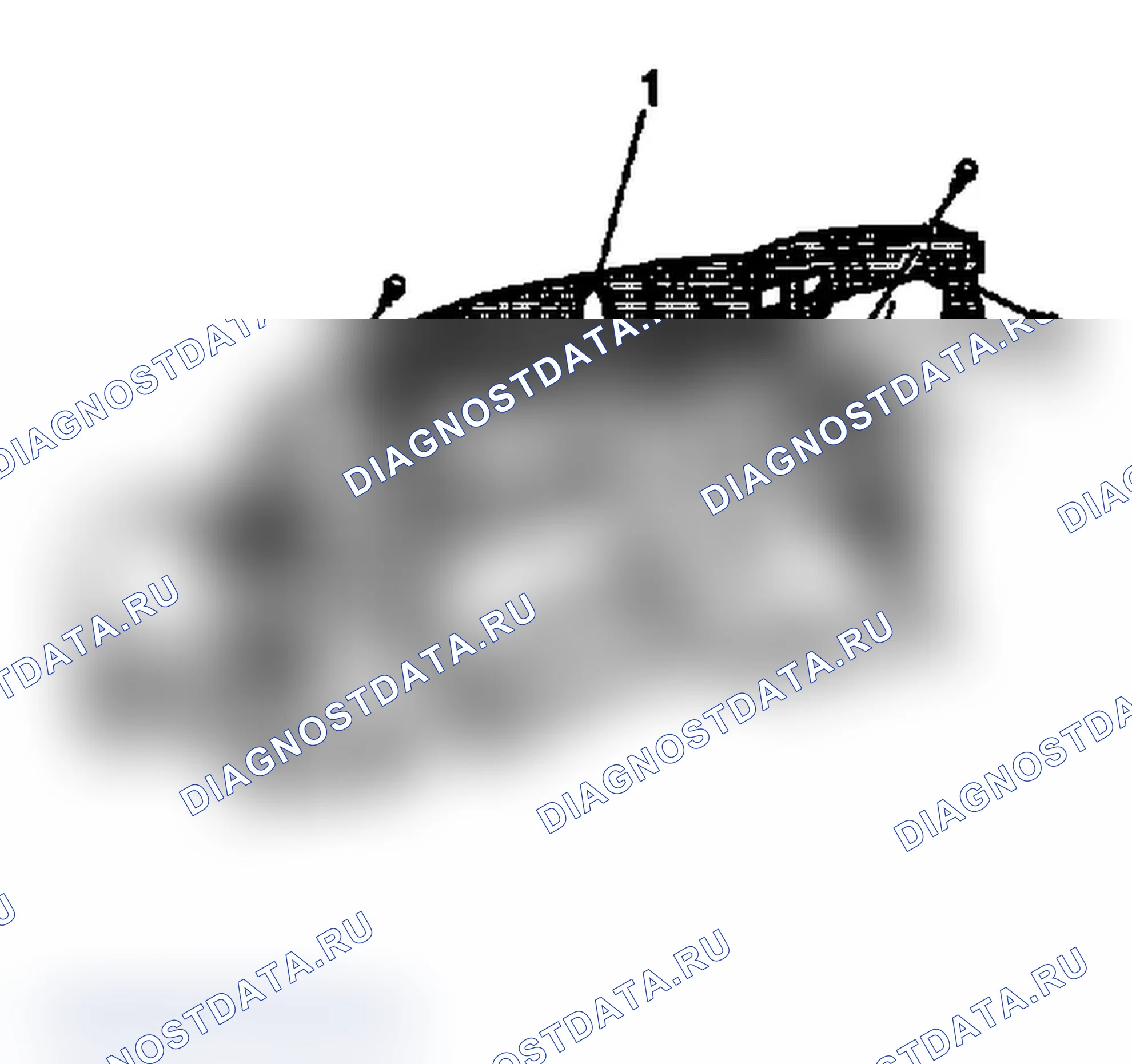 Рис. 16: Описание опоры приборной панели. Chevrolet Chevy Express G2500 