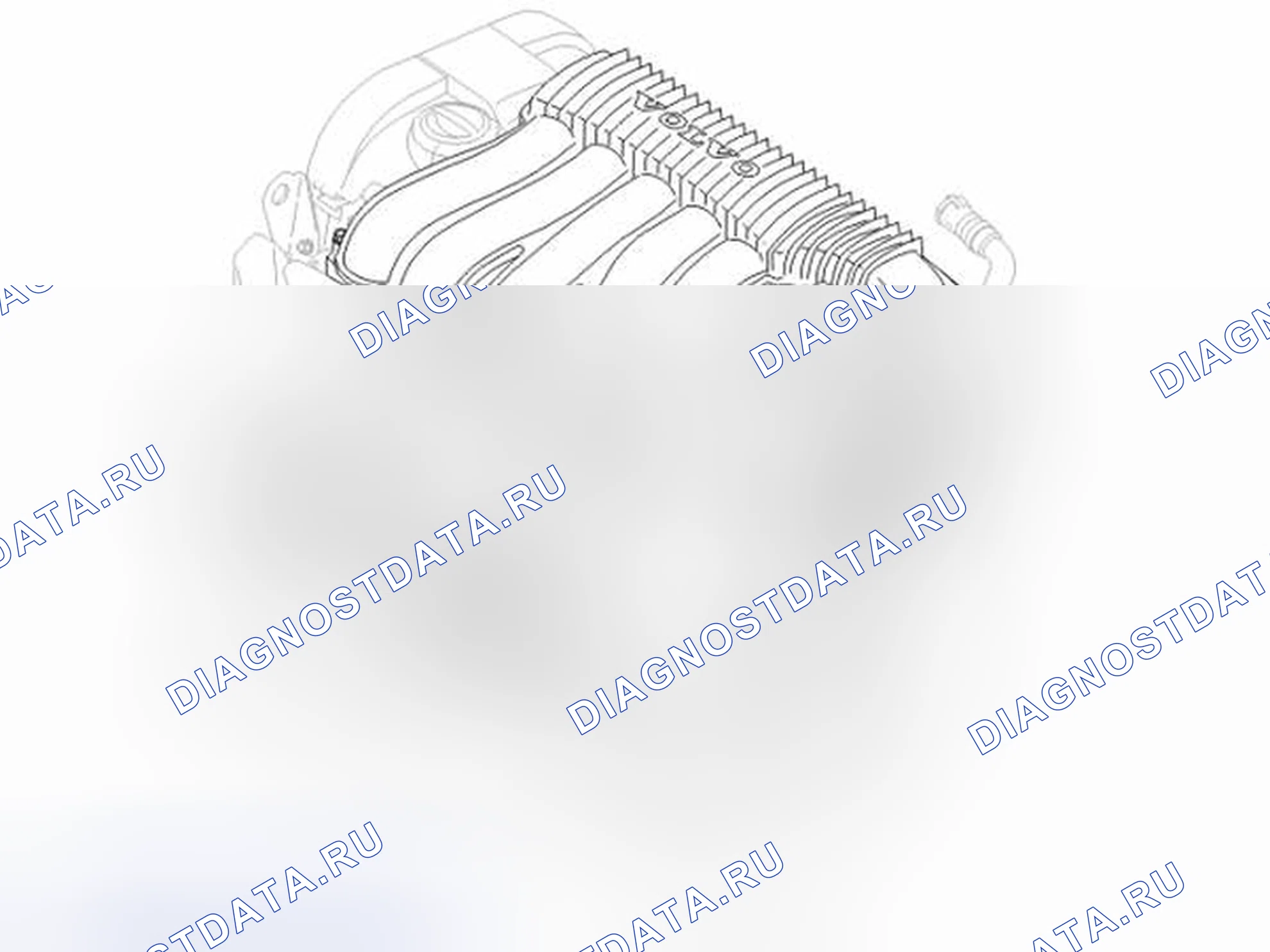 Рис. 563: СИСТЕМА ВПУСКА. Volvo S40 II рестайлинг