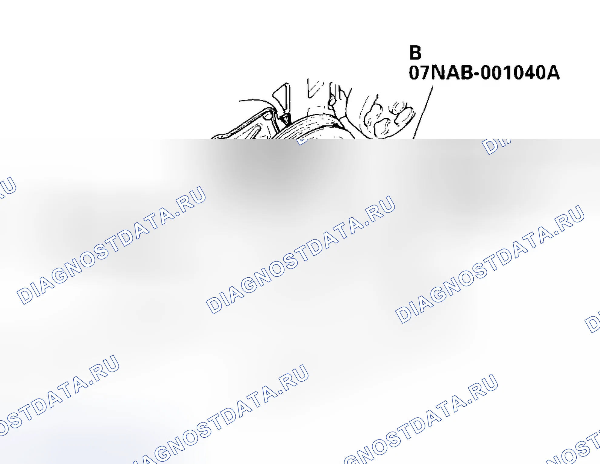 Рис. 369: Демонтаж. Honda Civic VII рестайлинг