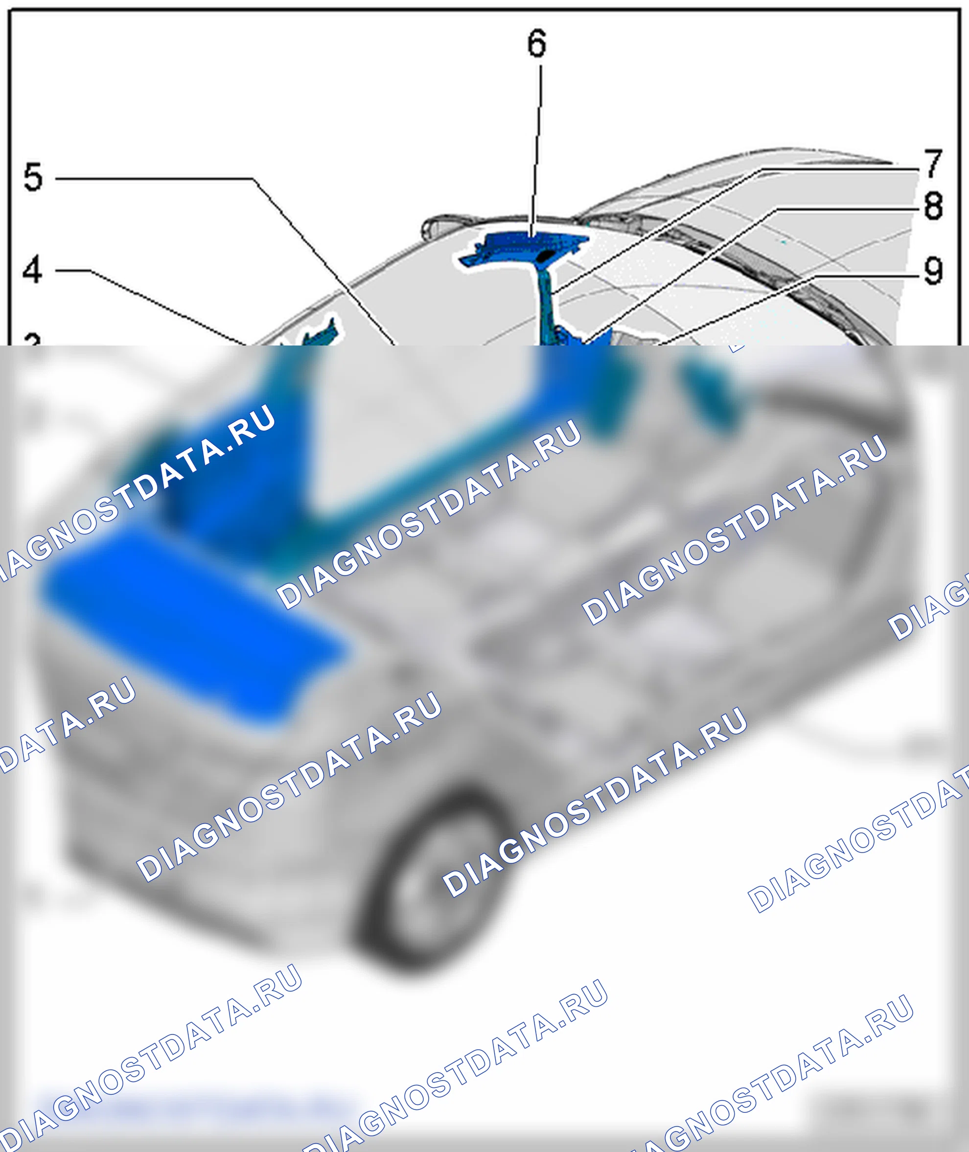 Обивка салона. Audi A3 8V