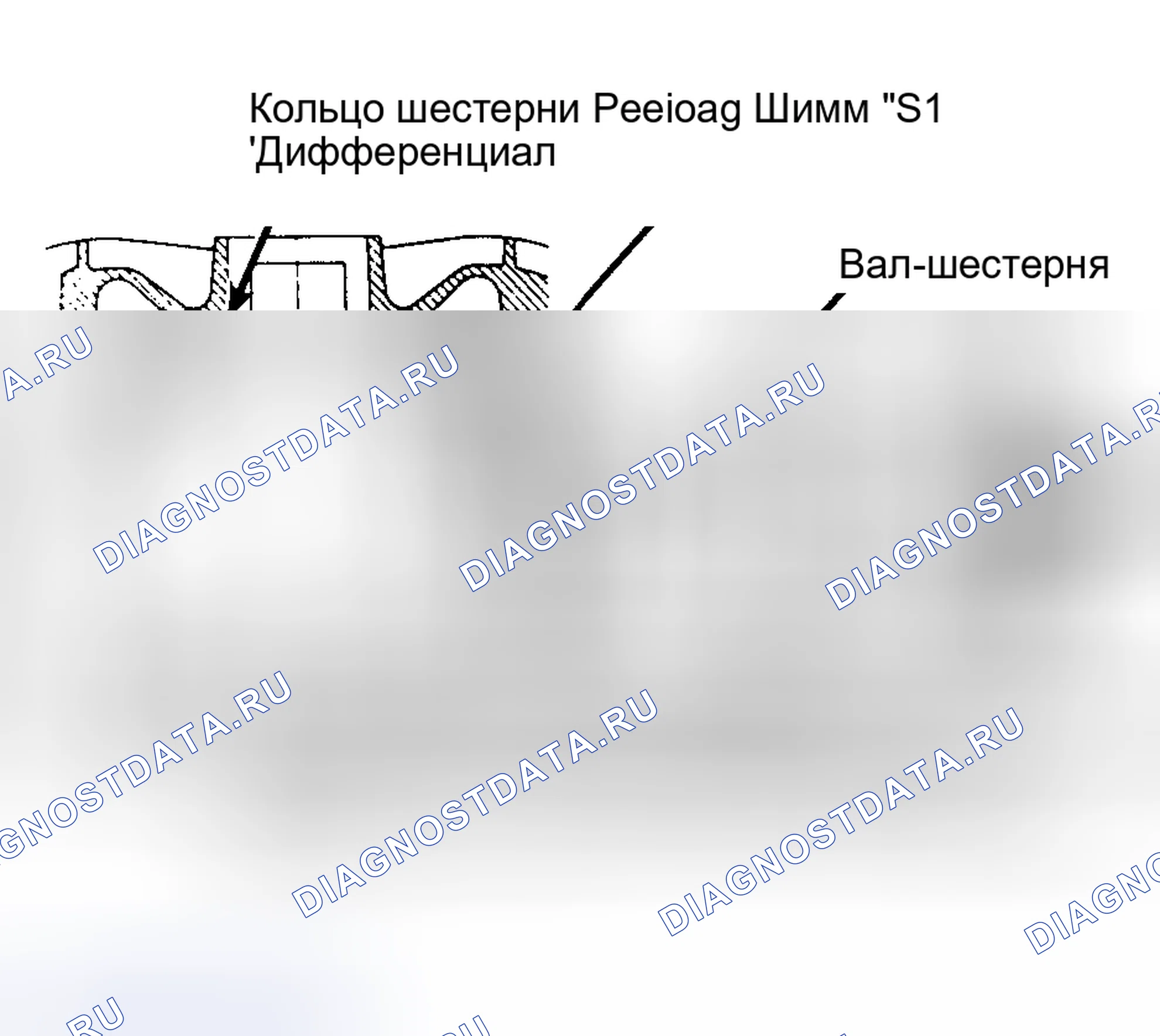 Рис. 12: ВАЛ ШЕСТЕРНИ. Porsche 924 I