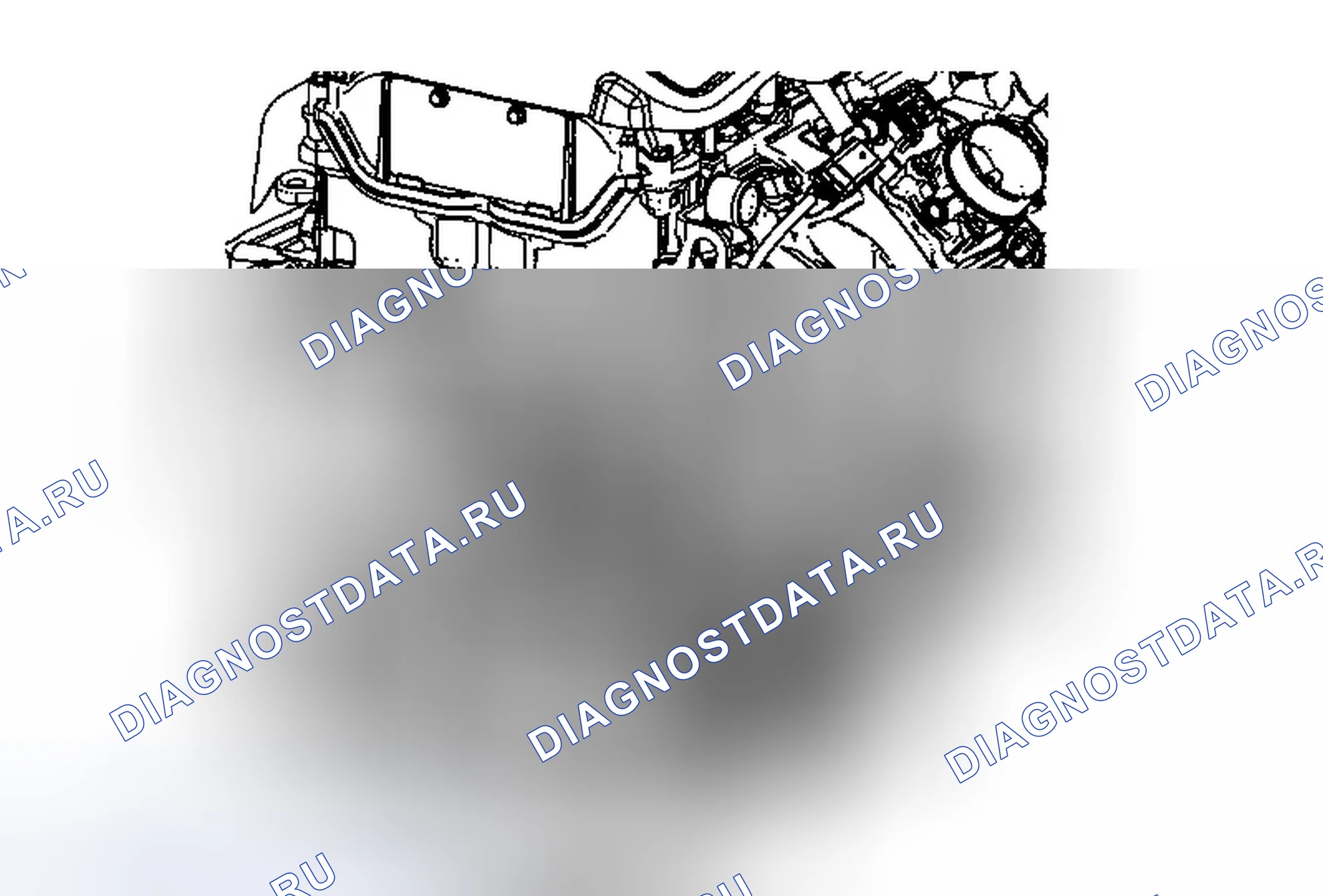 Рис. 4: Замена приводного ремня. Chevrolet Equinox II