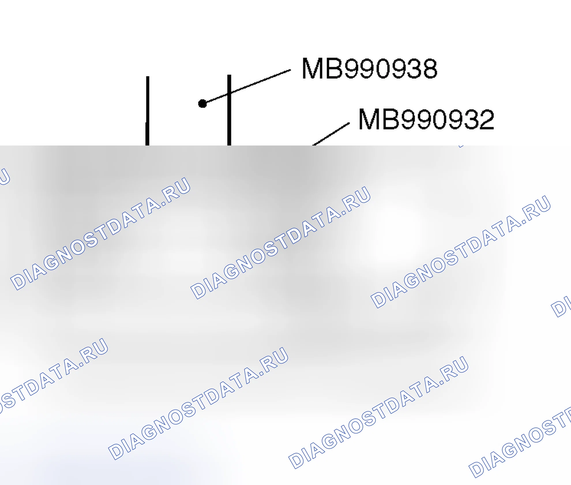 Рис. 29: > > C < < ЦЕНТРАЛЬНЫЙ ПОДШИПНИК < ПРАВЫЙ > МОНТАЖ. Mitsubishi Endeavor I