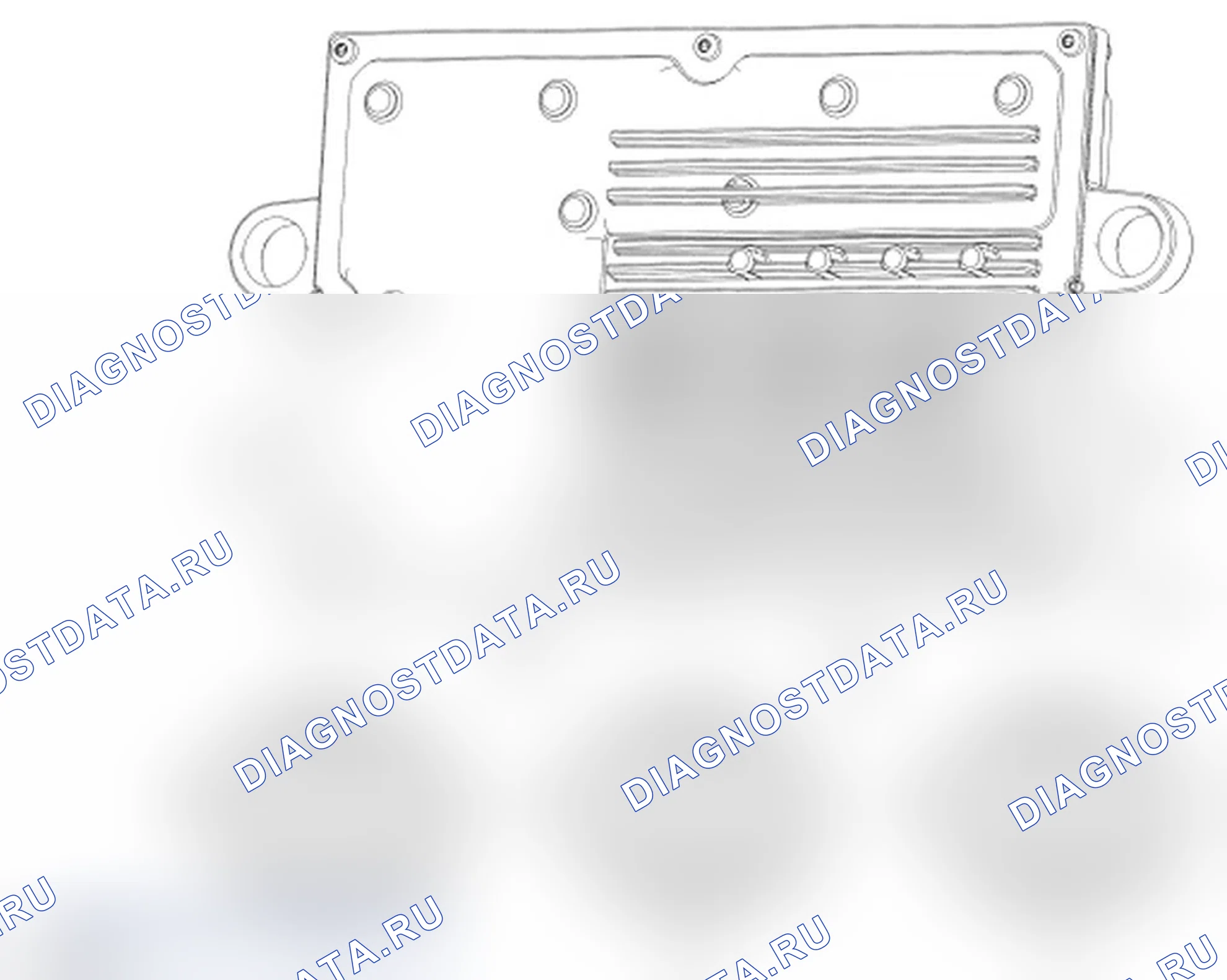 Рис. 129: Модуль управления топливной форсункой (FICM). Ford Cutaway E350 Super Duty 