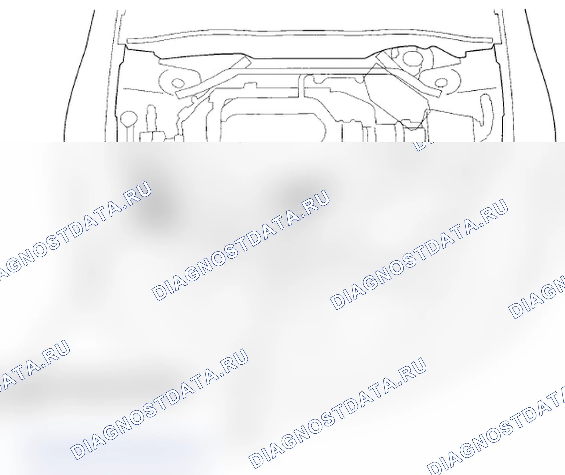Рис. 98: Указатель расположения компонентов. Acura TL IV рестайлинг