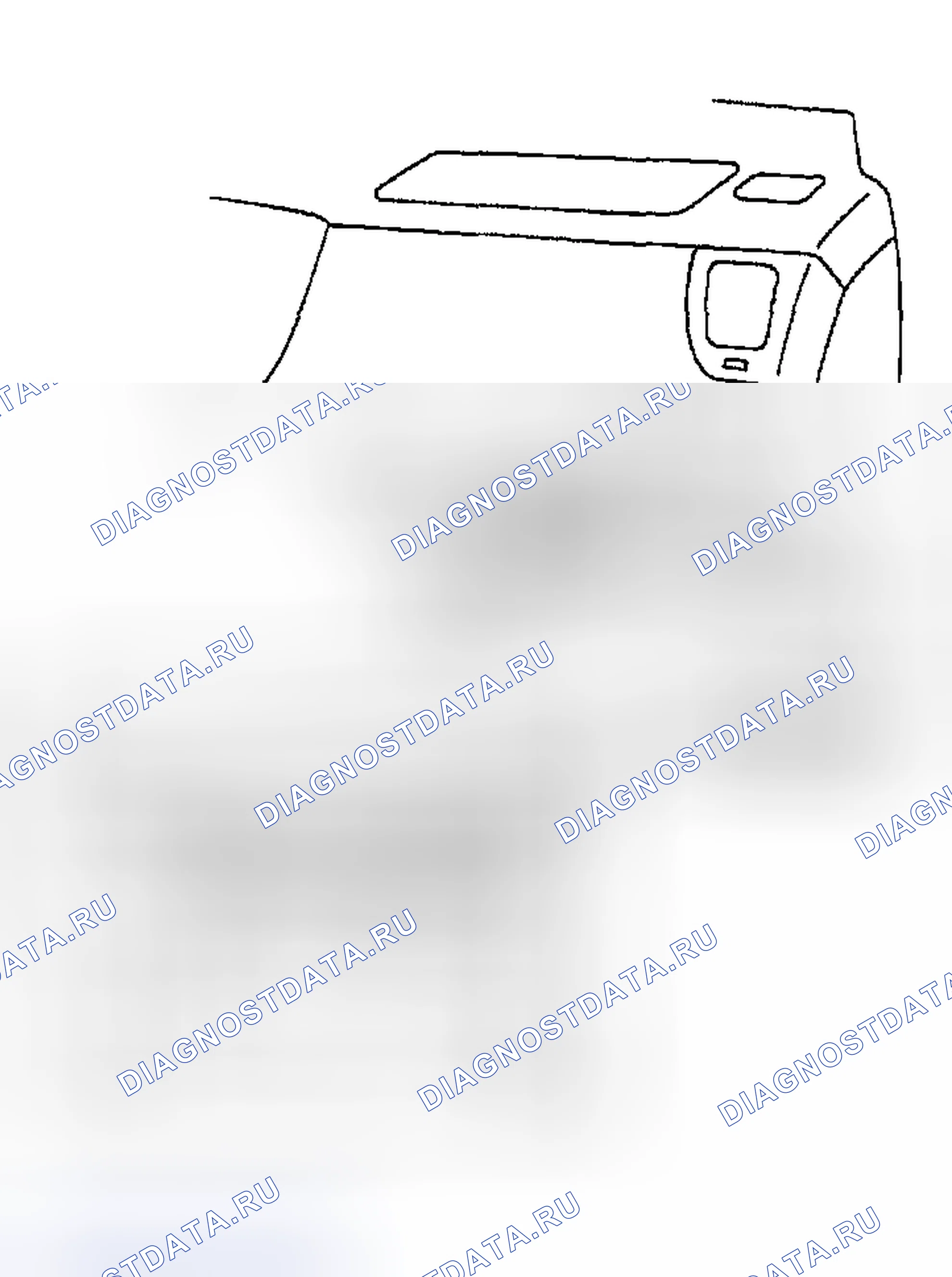 Рис. 9: ДЕМОНТАЖ / МОНТАЖ ПРИБОРНОЙ ПАНЕЛИ. Mazda MPV II рестайлинг