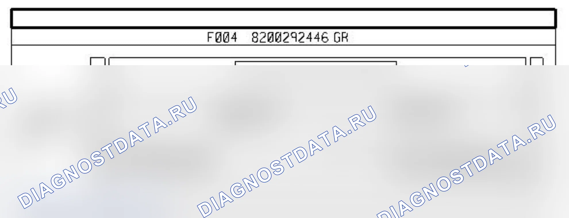 Распиновка разъёма 1127 — Видеодисплей. Renault Espace IV