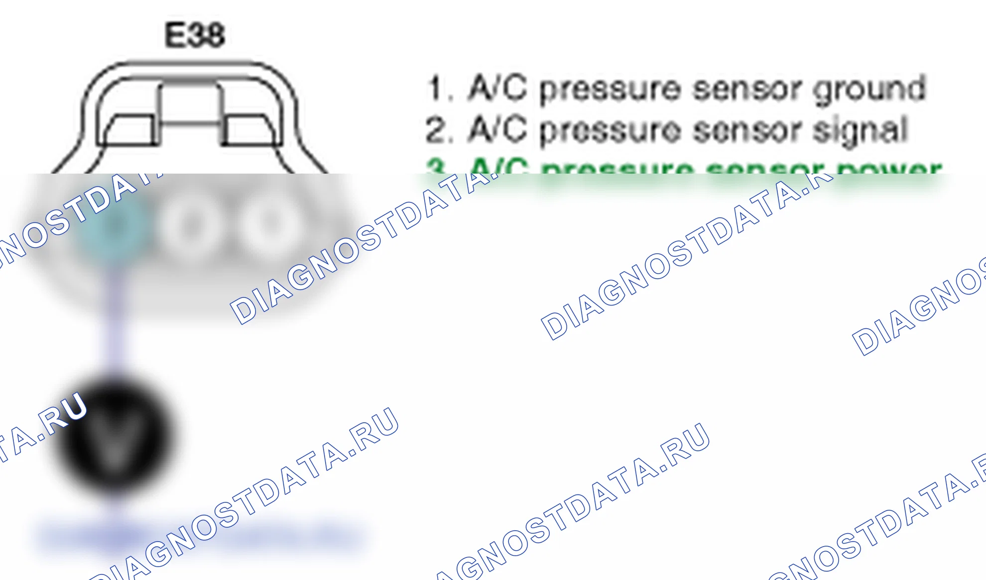 Контроль проводов — P0532. Kia Sorento BL