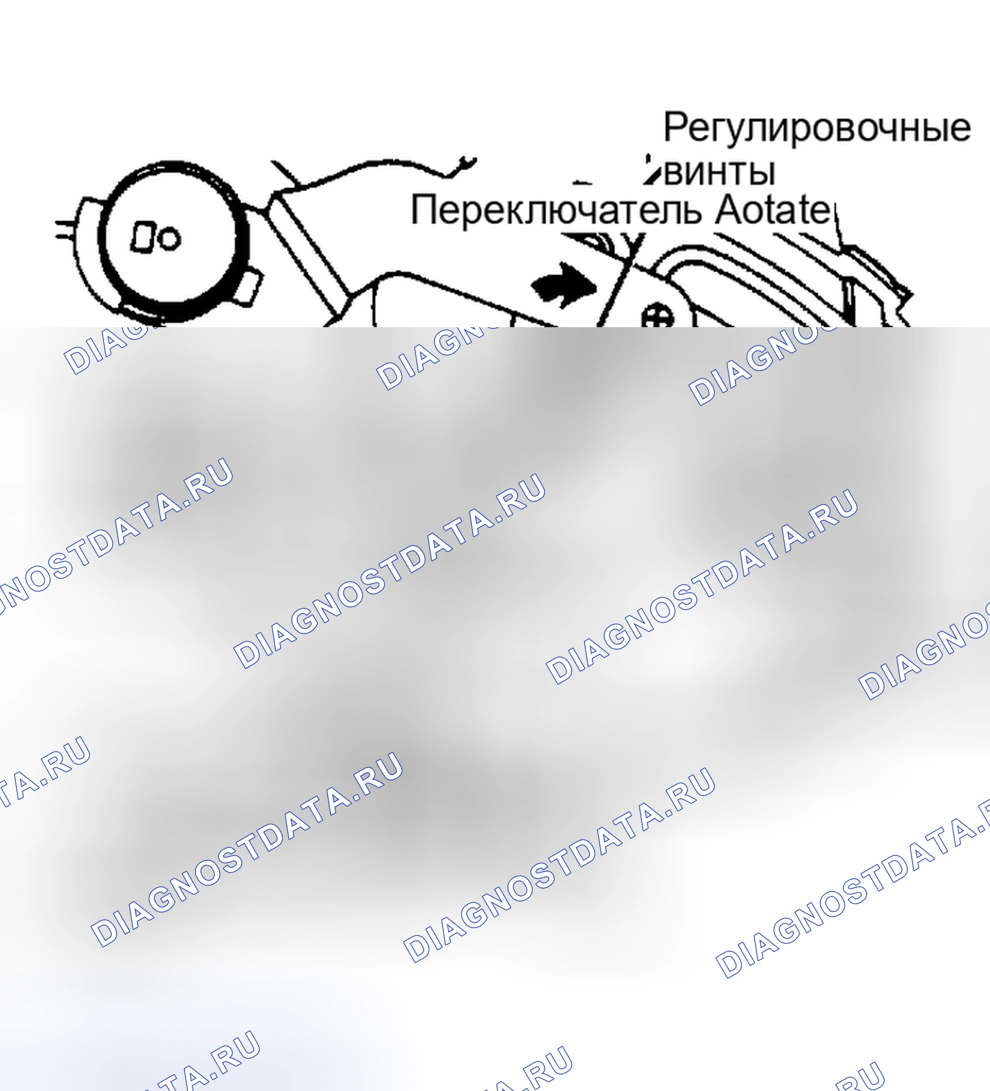 Рис. 5: Регулировка термостатического переключателя Поверните переключатель по часовой стрелке.. Land Rover Range Rover V