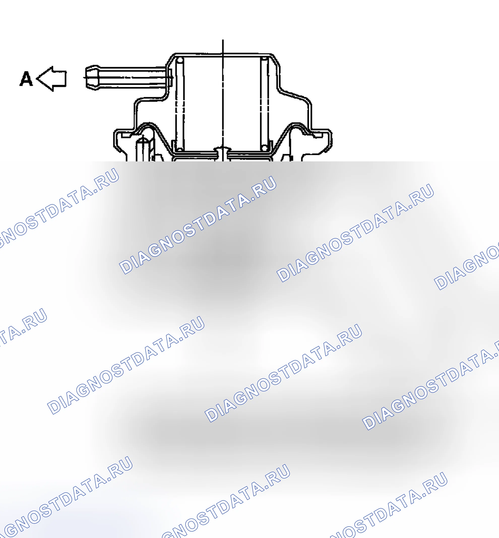 Рис. 6: Клапан перепуска воздуха. Subaru Impreza GD/GC/GG рестайлинг