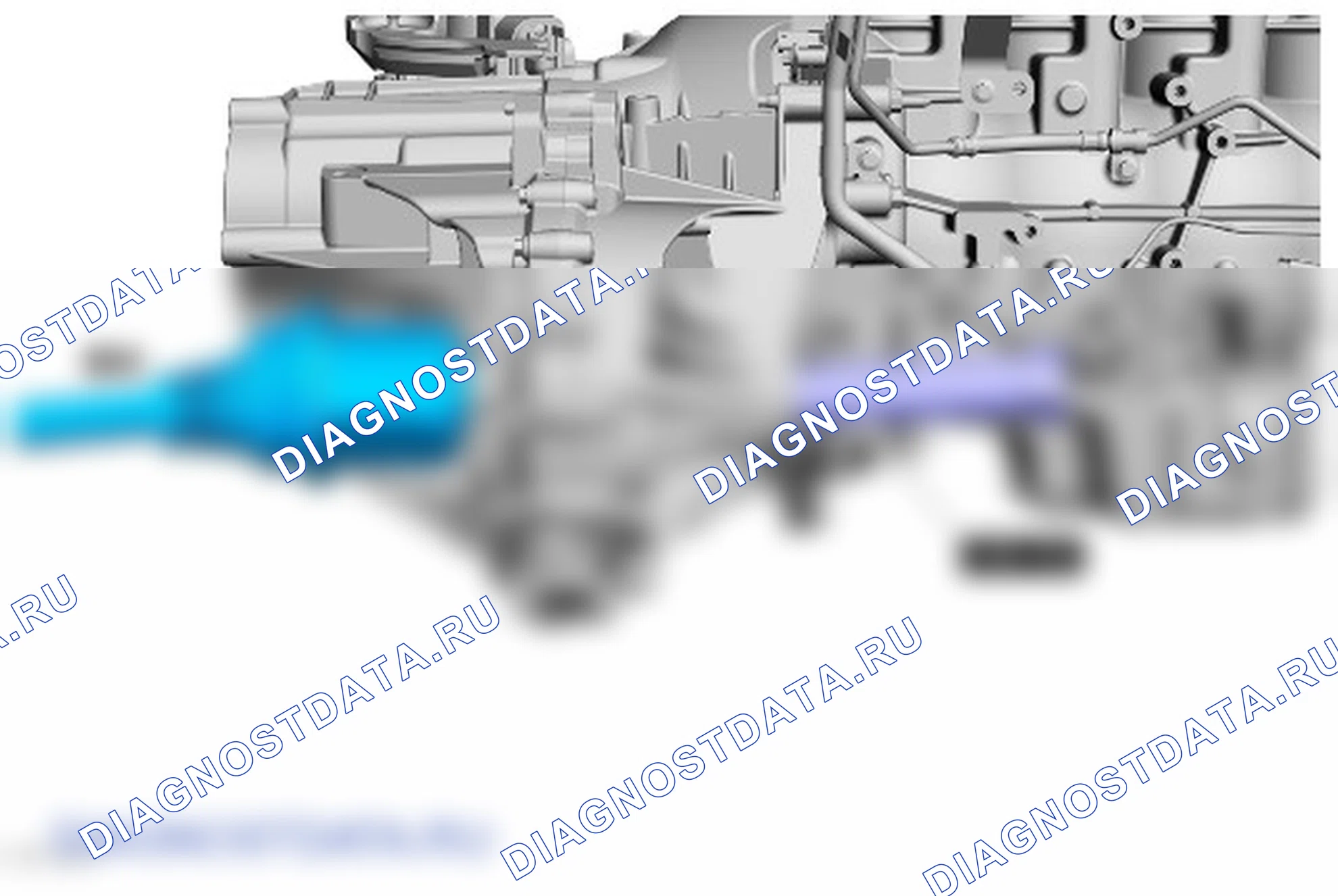 Как снять двигатель. Ford Transit VIII
