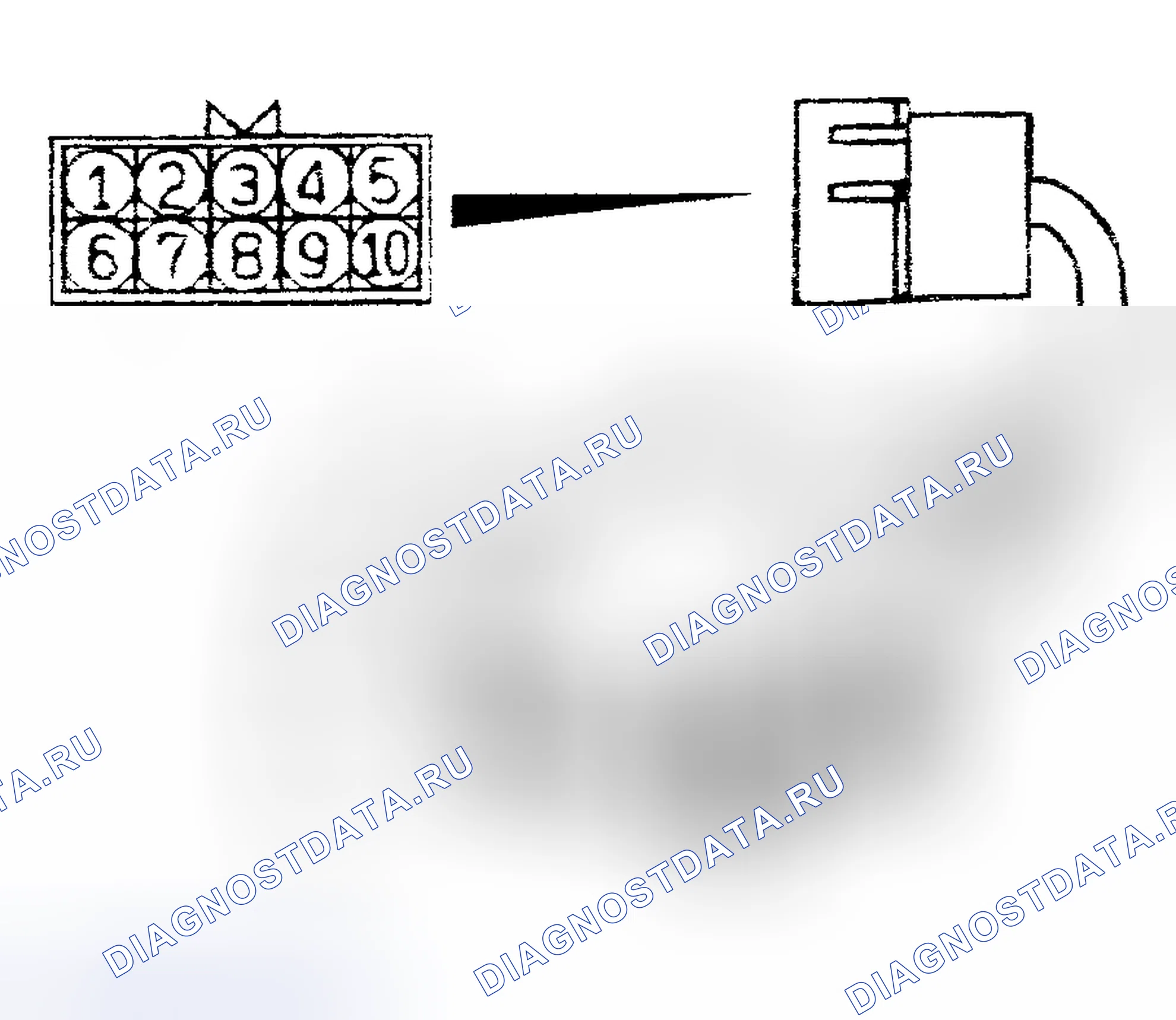 Рис. 32: ТЕСТ ПЕРЕКЛЮЧАТЕЛЯ PARK / NEUTRAL (P / N). Mitsubishi Montero III