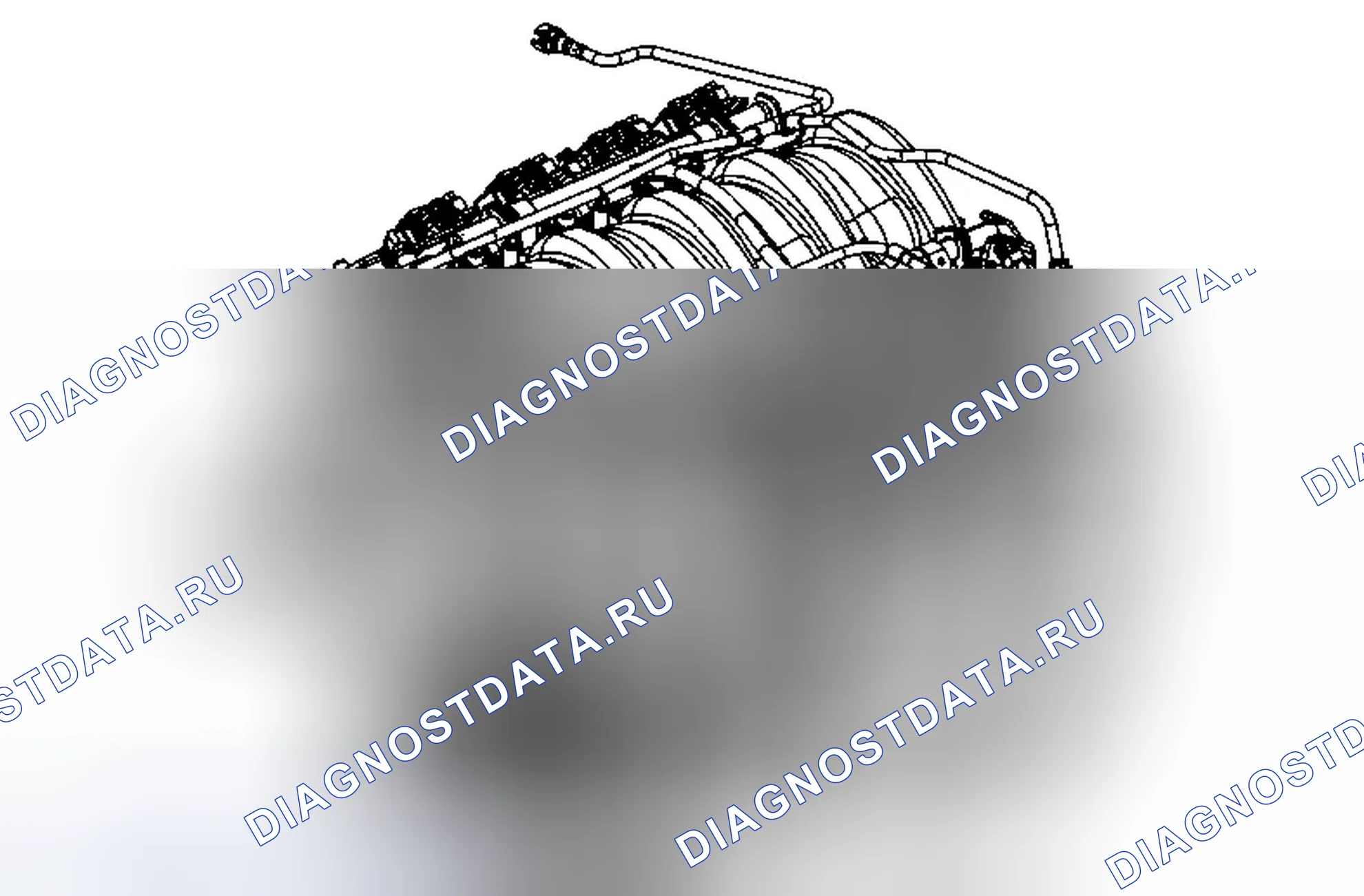 Рис. 86: Описание компонентов двигателя (7.0L LS7). Chevrolet Corvette C6