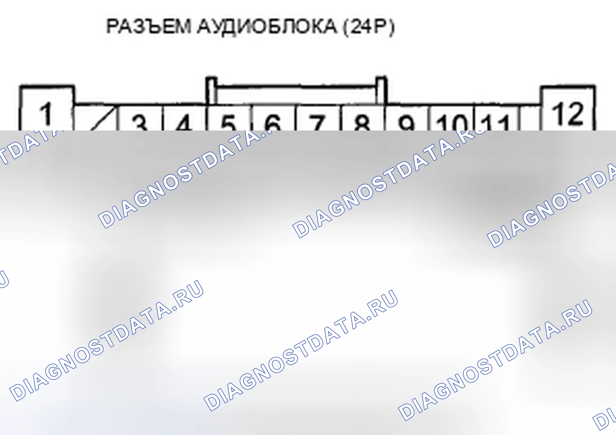 Рис. 555: Выключатель питания аудиоблока не включается (нет отображения информации и звука). Honda Accord VIII