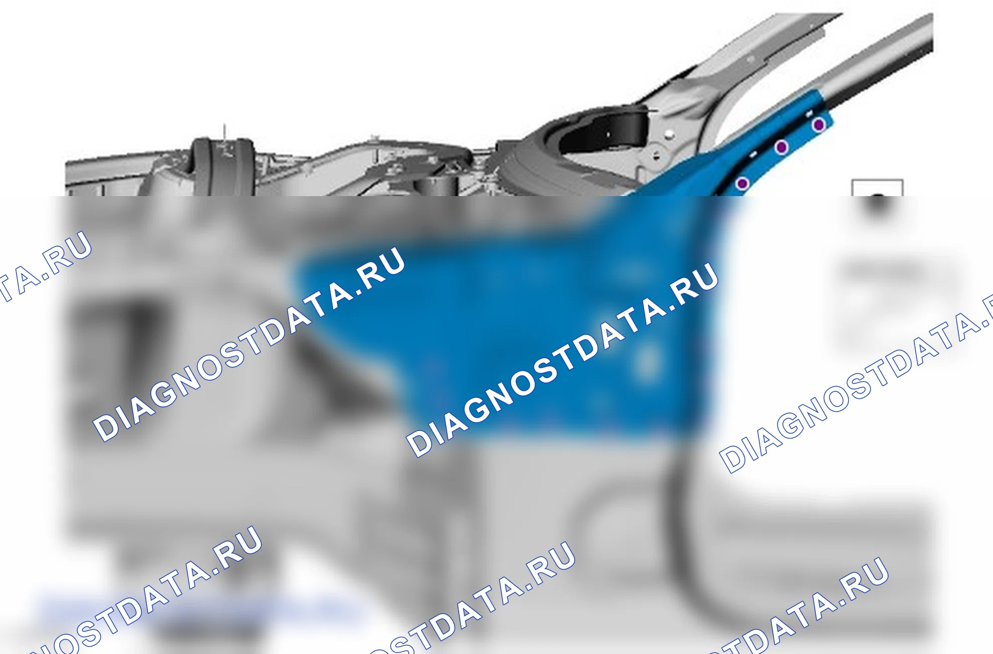 Секция наружной панели стойки А и армирование: описание и работа. Ford Mustang VI