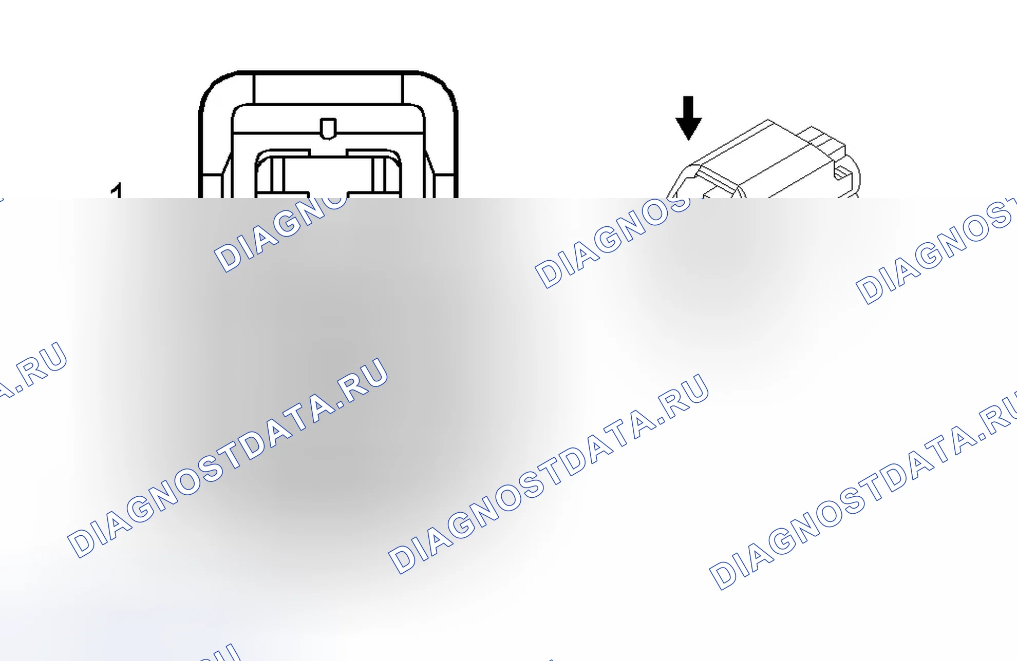 Рис. 378: Парковая / боковая маркерная лампа - левый фронт (WDA). Chevrolet Traverse I