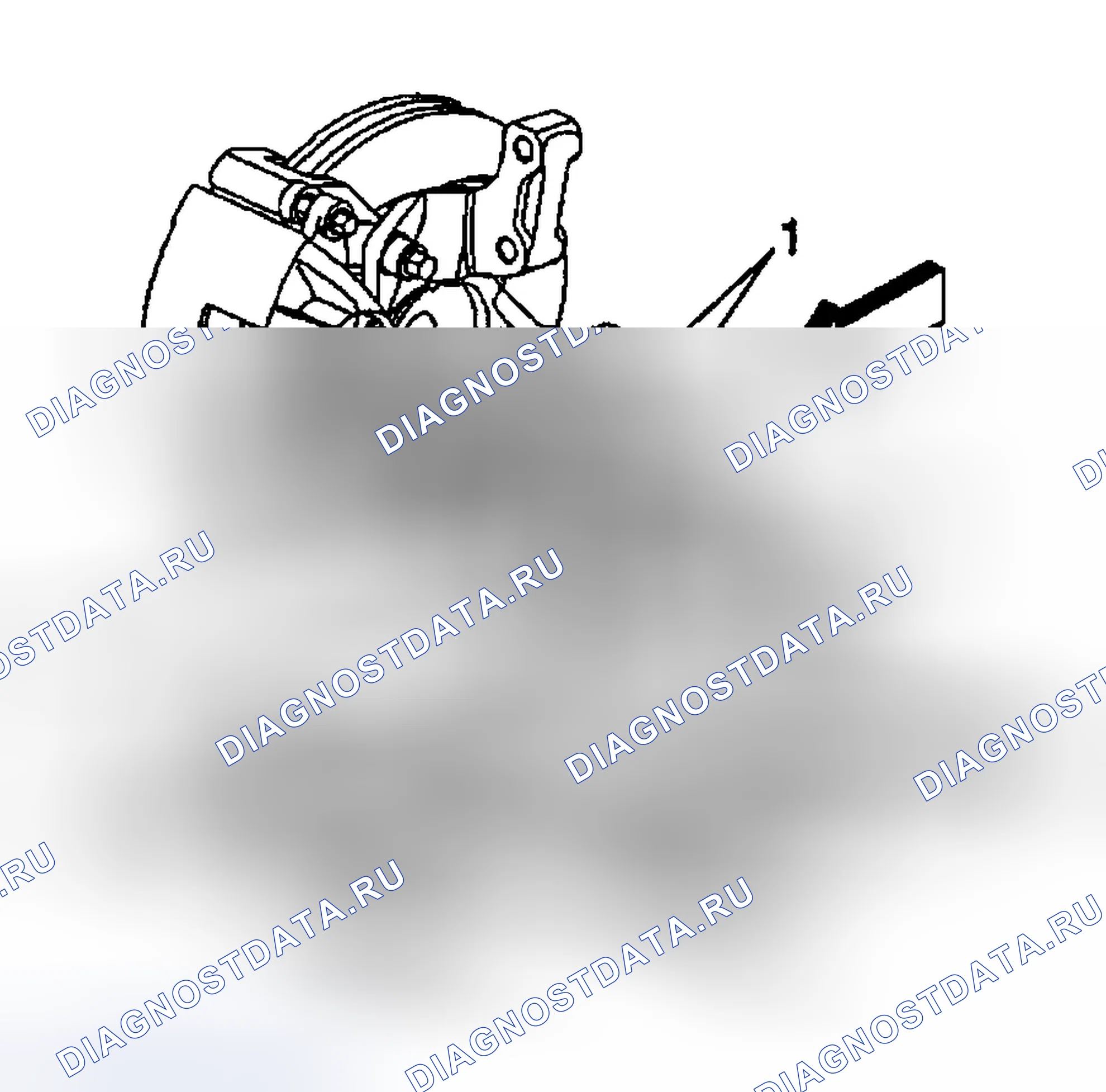Рис. 375: Демонтаж. Buick Century VI