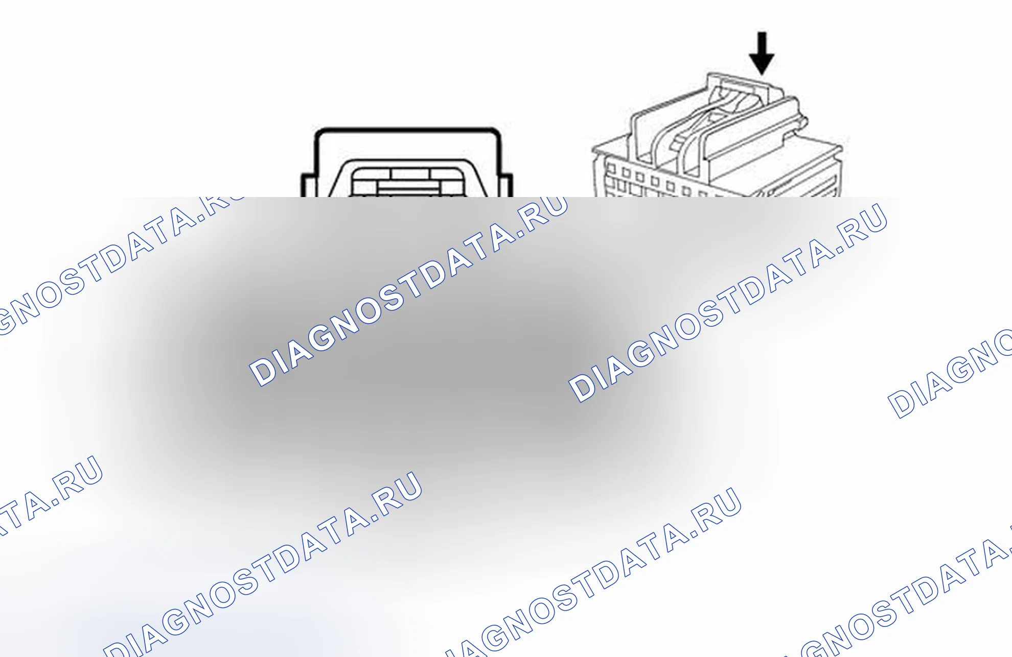 Рис. 341: K40 Модуль управления памятью кресла X2 (AUN). Cadillac SRX II