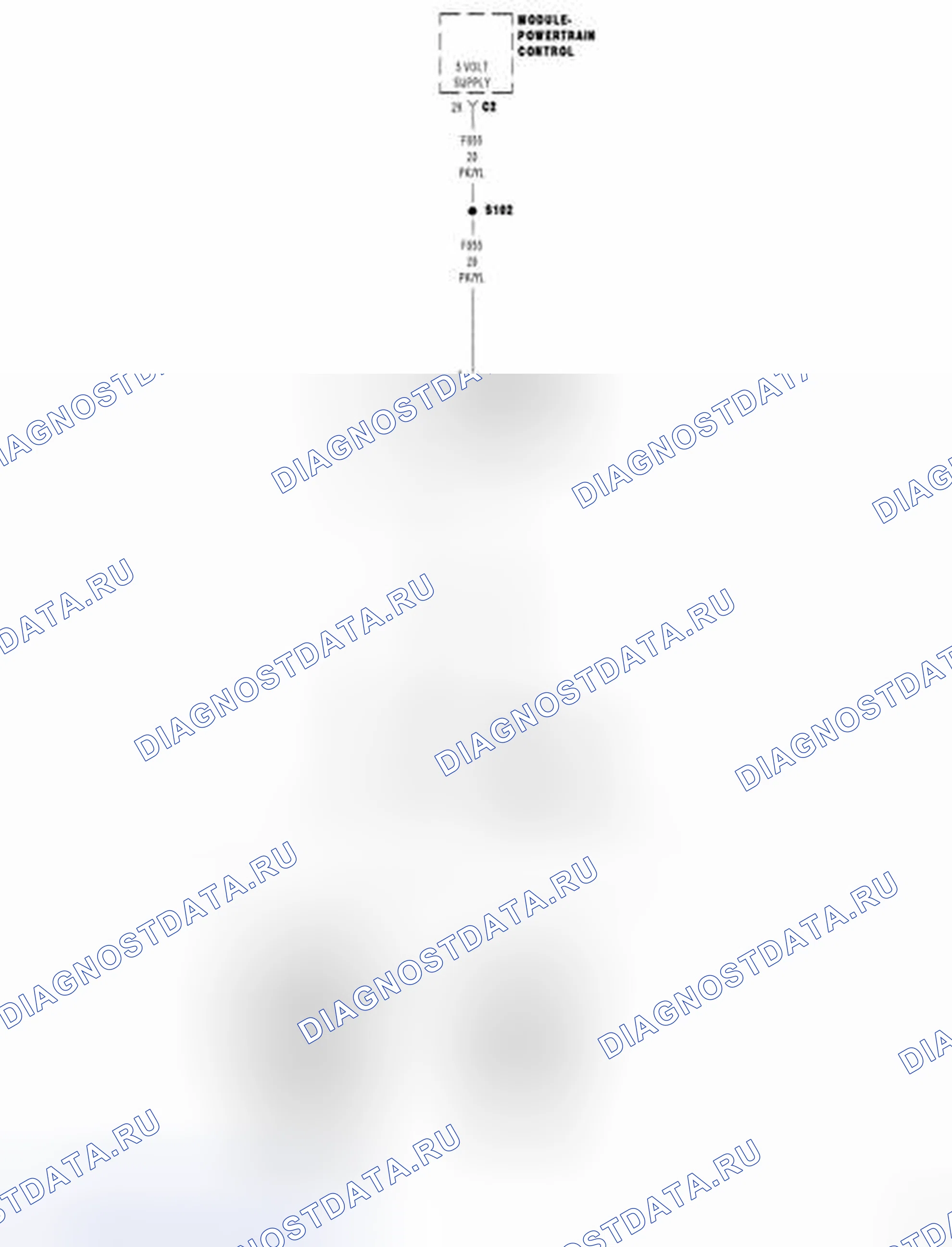 Рис. 90: Принципиальная схема. Dodge Durango II рестайлинг