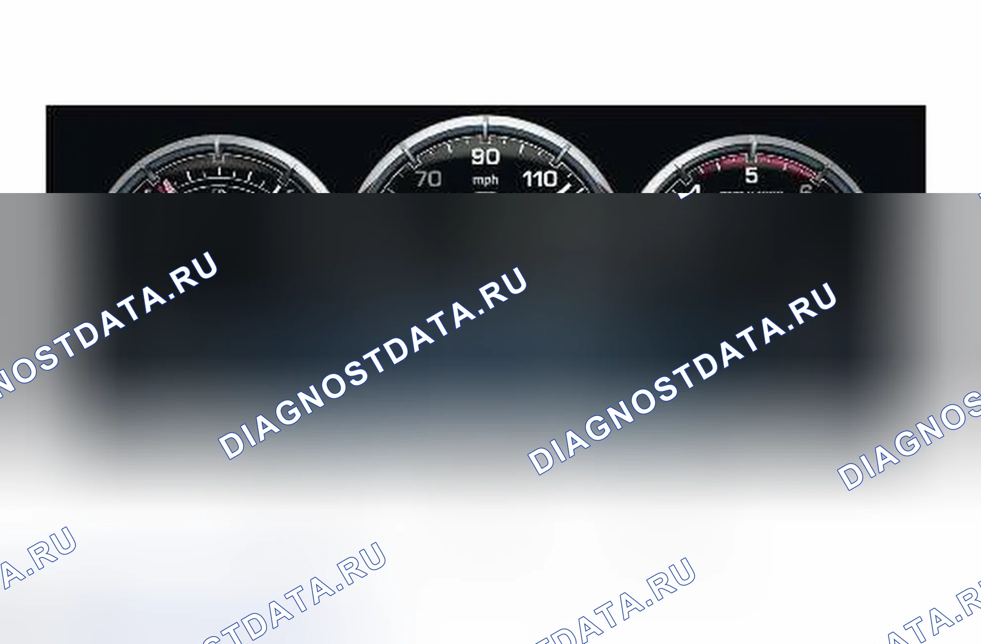 Рис. 22: ПРЕДУПРЕЖДАЮЩИЕ ИНДИКАТОРЫ КОНТРОЛЯ СКОРОСТИ. Jaguar XJ X351