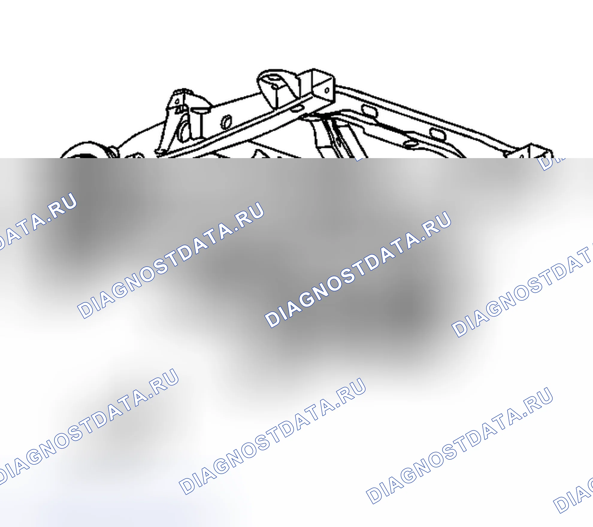 Рис. 5: Порядок демонтажа. Oldsmobile Bravada II