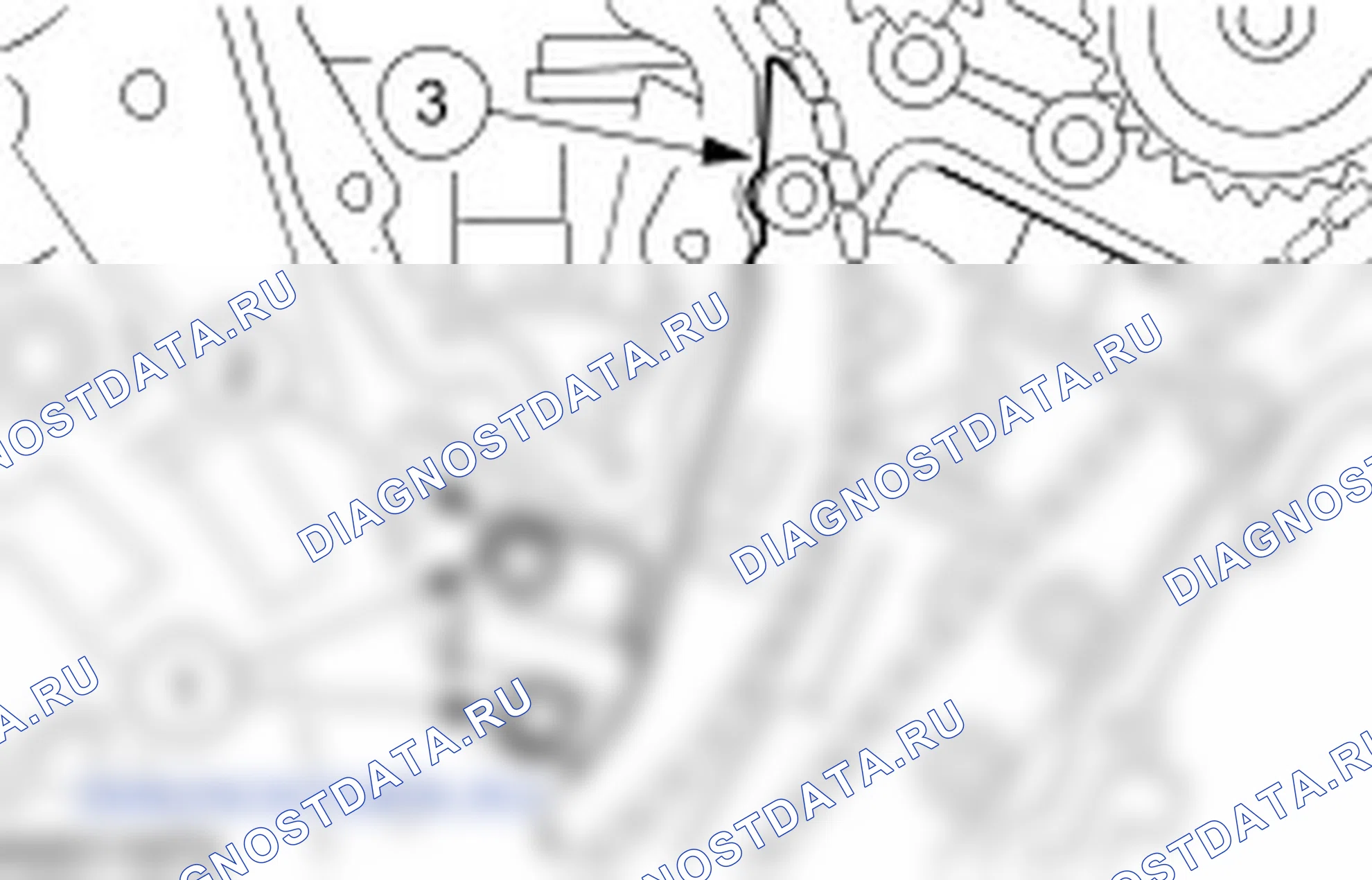 Разборка двигателя. Ford Mondeo III