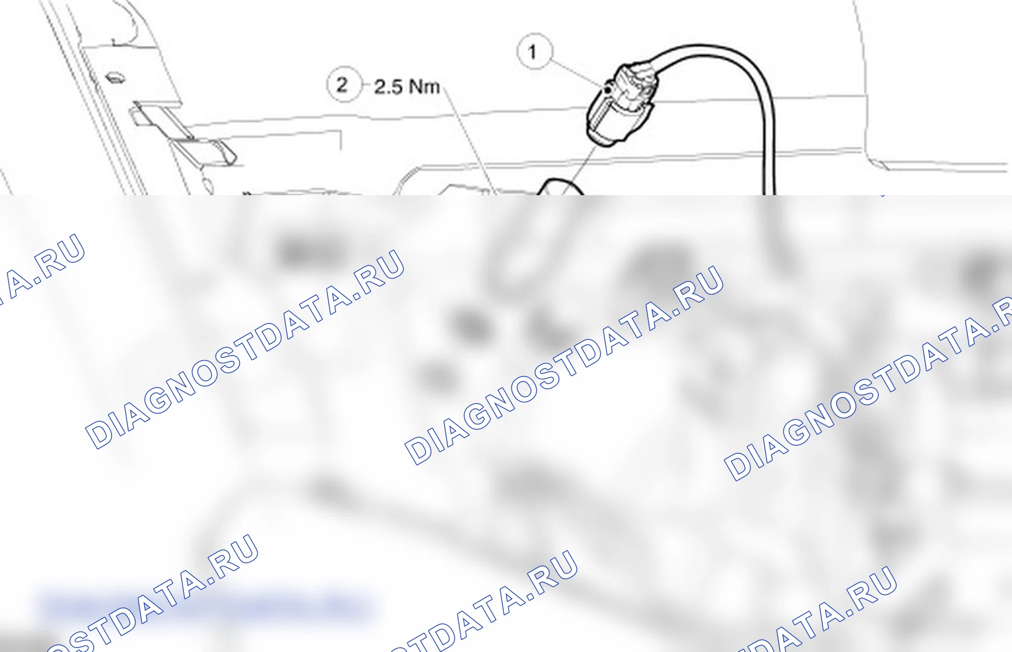 Как снять и установить реле давления низкого уровня. Ford C-MAX I рестайлинг