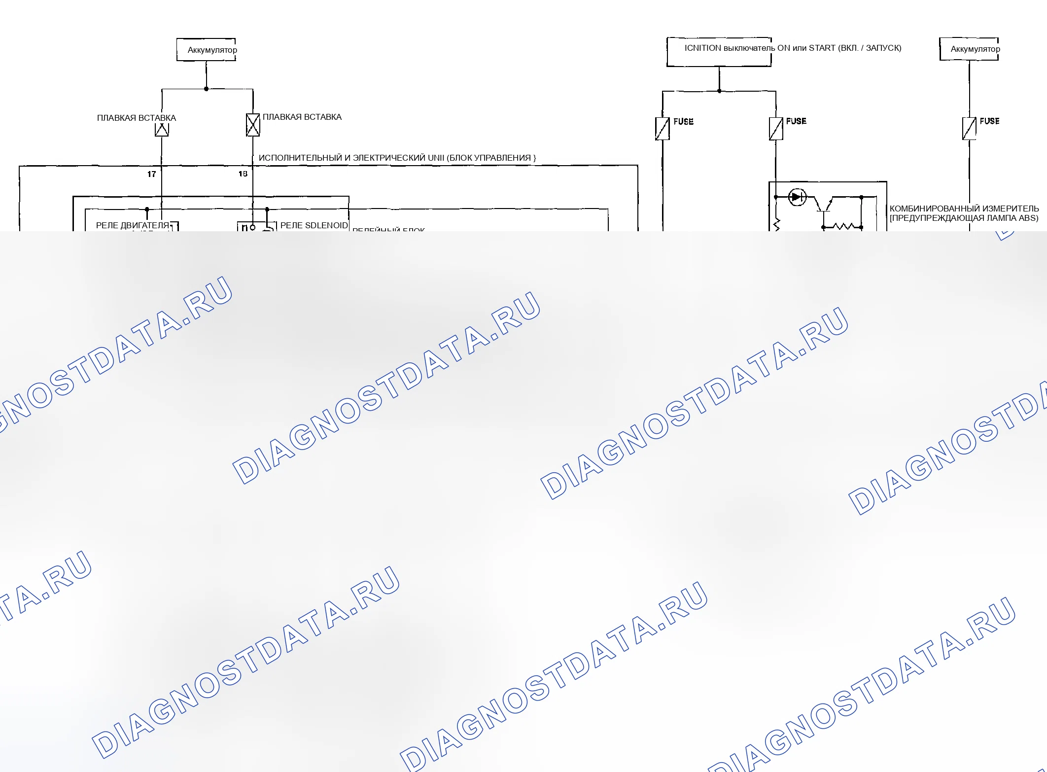 Рис. 43: Схема. Nissan Sentra B15