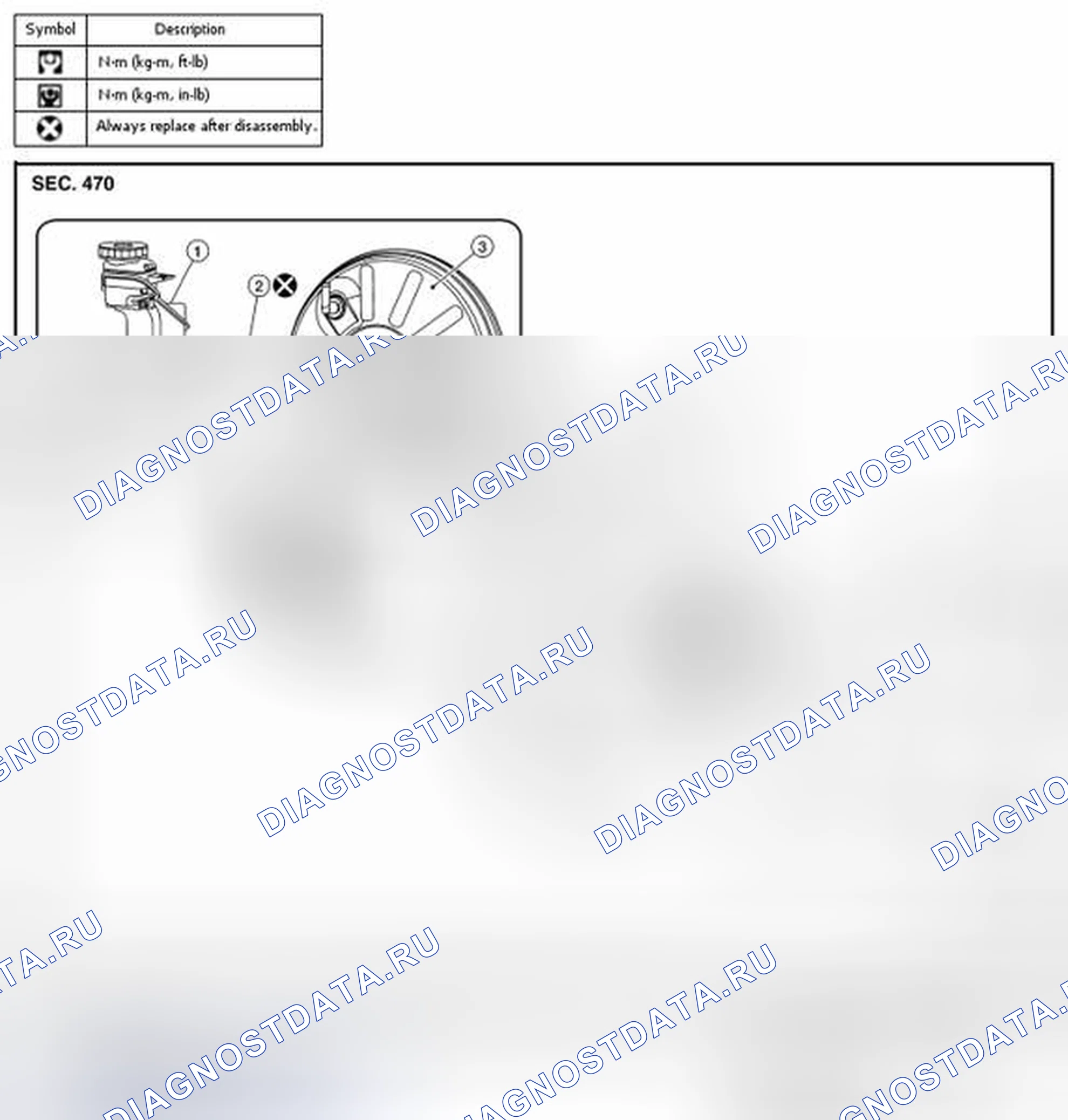 Рис. 18: Разнесенный вид. Nissan Altima L33