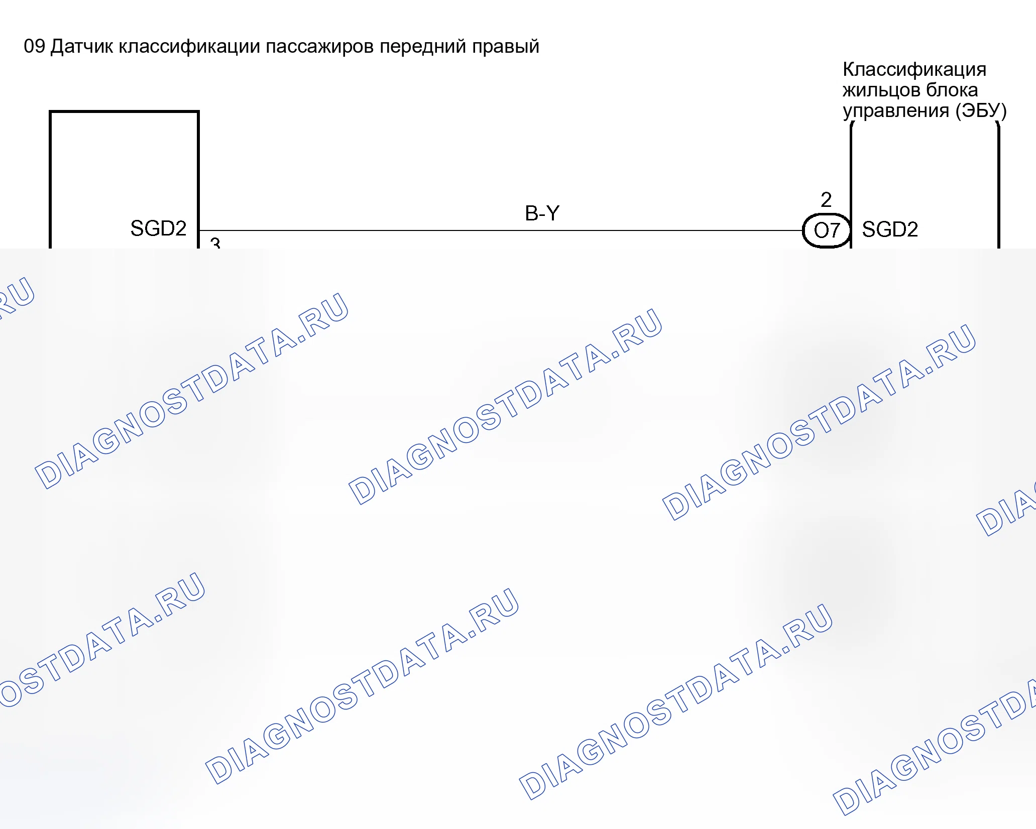 Рис. 153: электросхема. Toyota Sequoia I рестайлинг