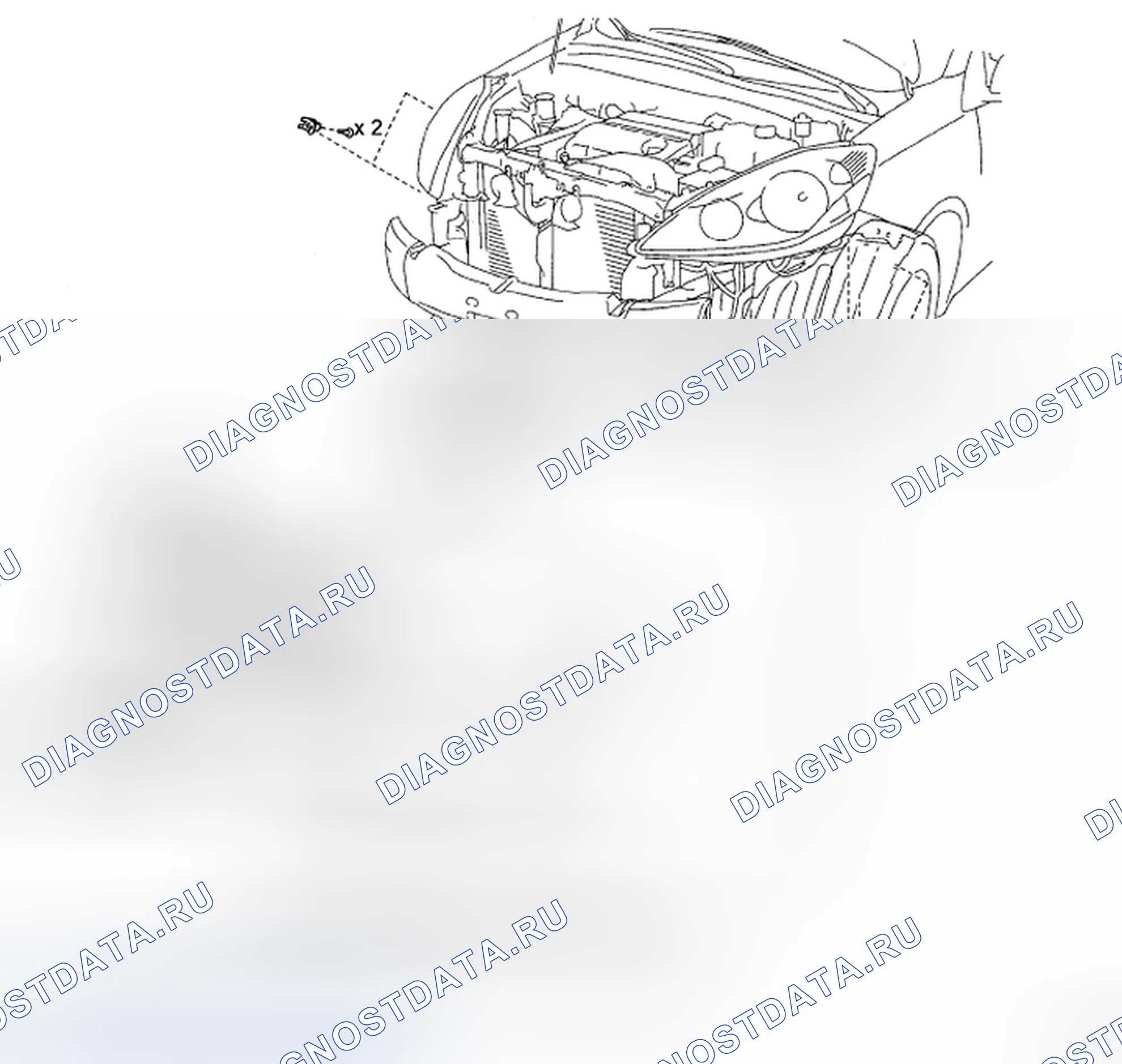 Рис. 251: КОМПОНЕНТЫ. Toyota Sienna II рестайлинг