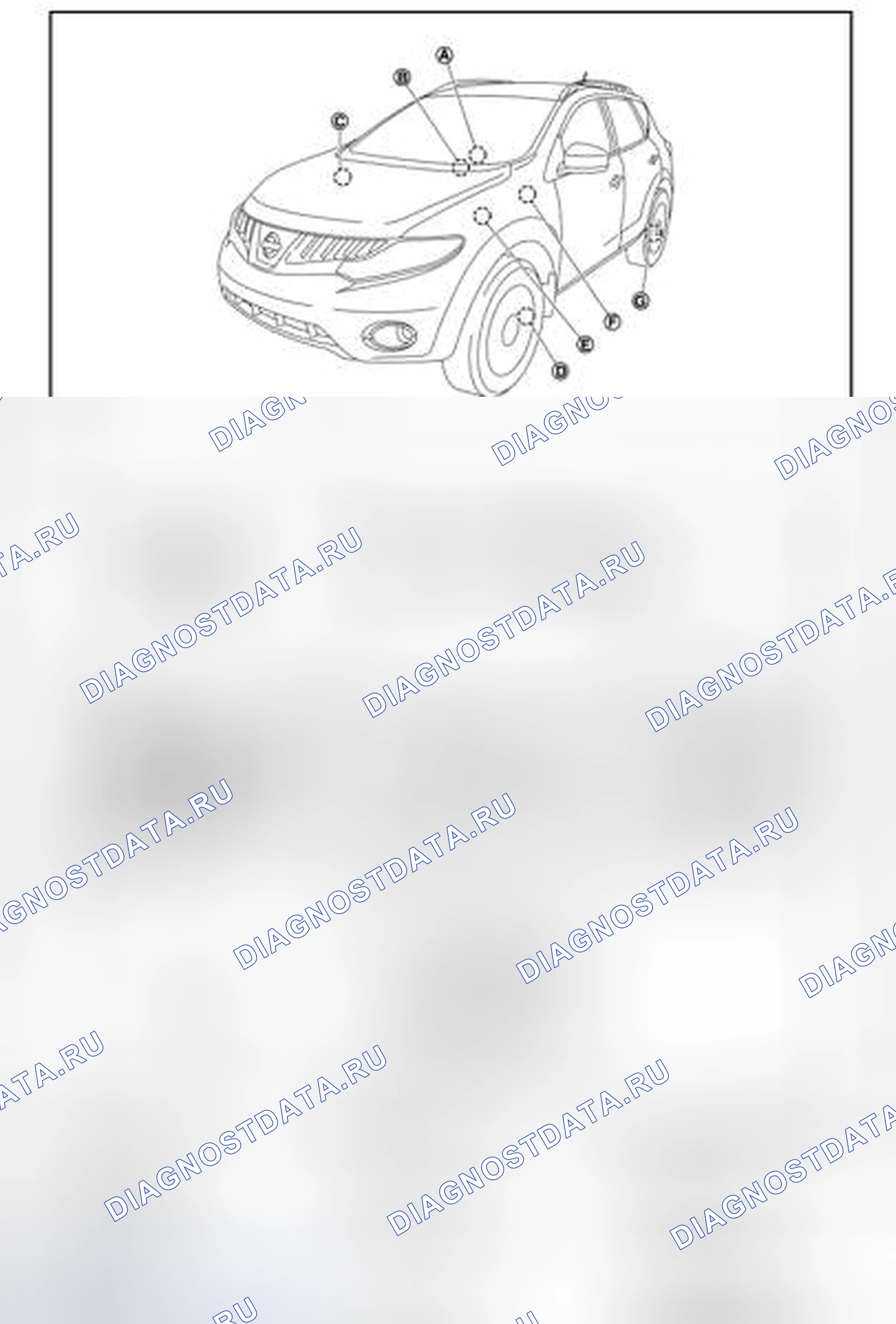 Рис. 7: ДЛЯ США. Nissan Murano Z51 рестайлинг 2