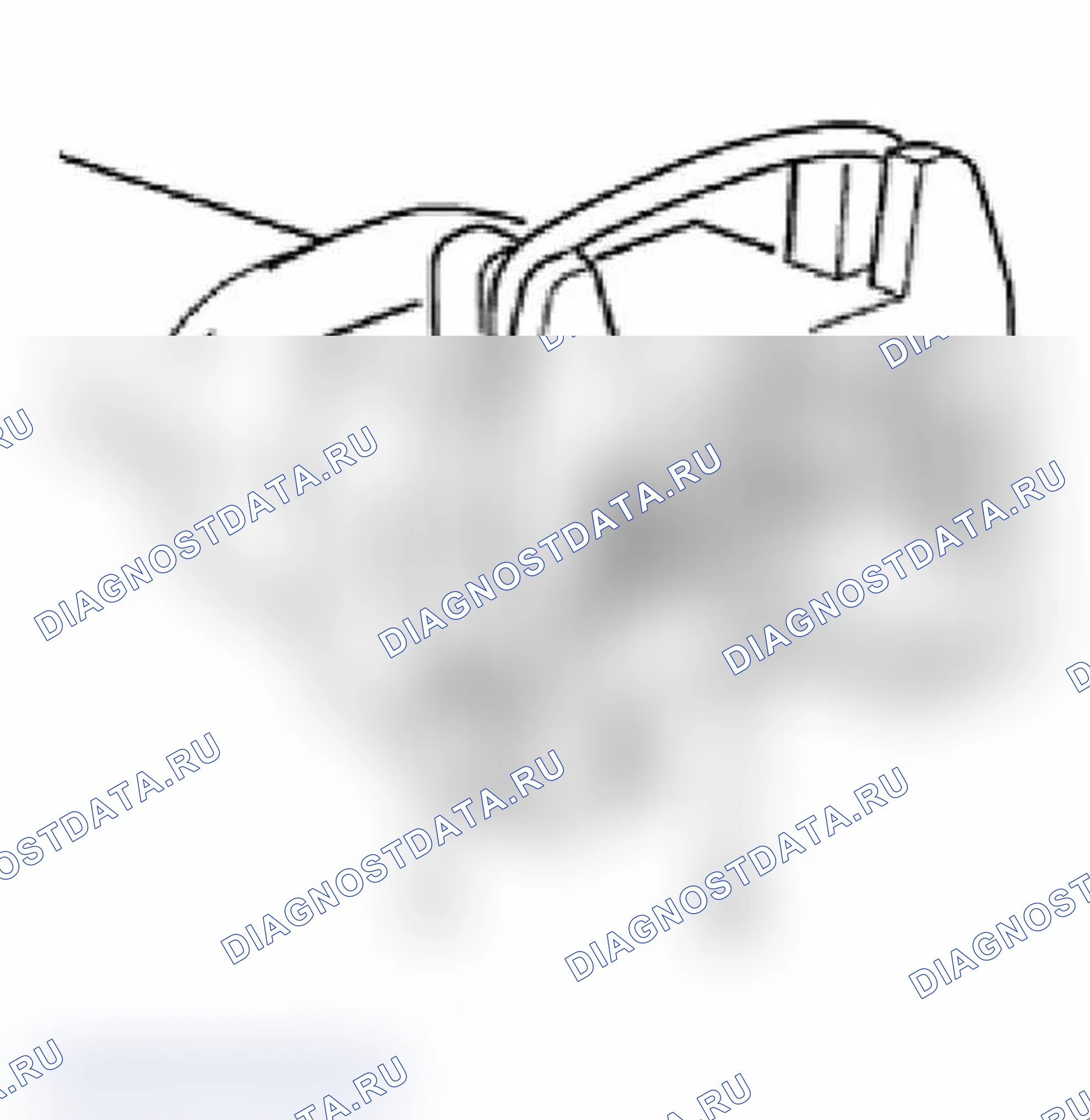 Рис. 259: Проверка контрольного провода. Audi A4 B6