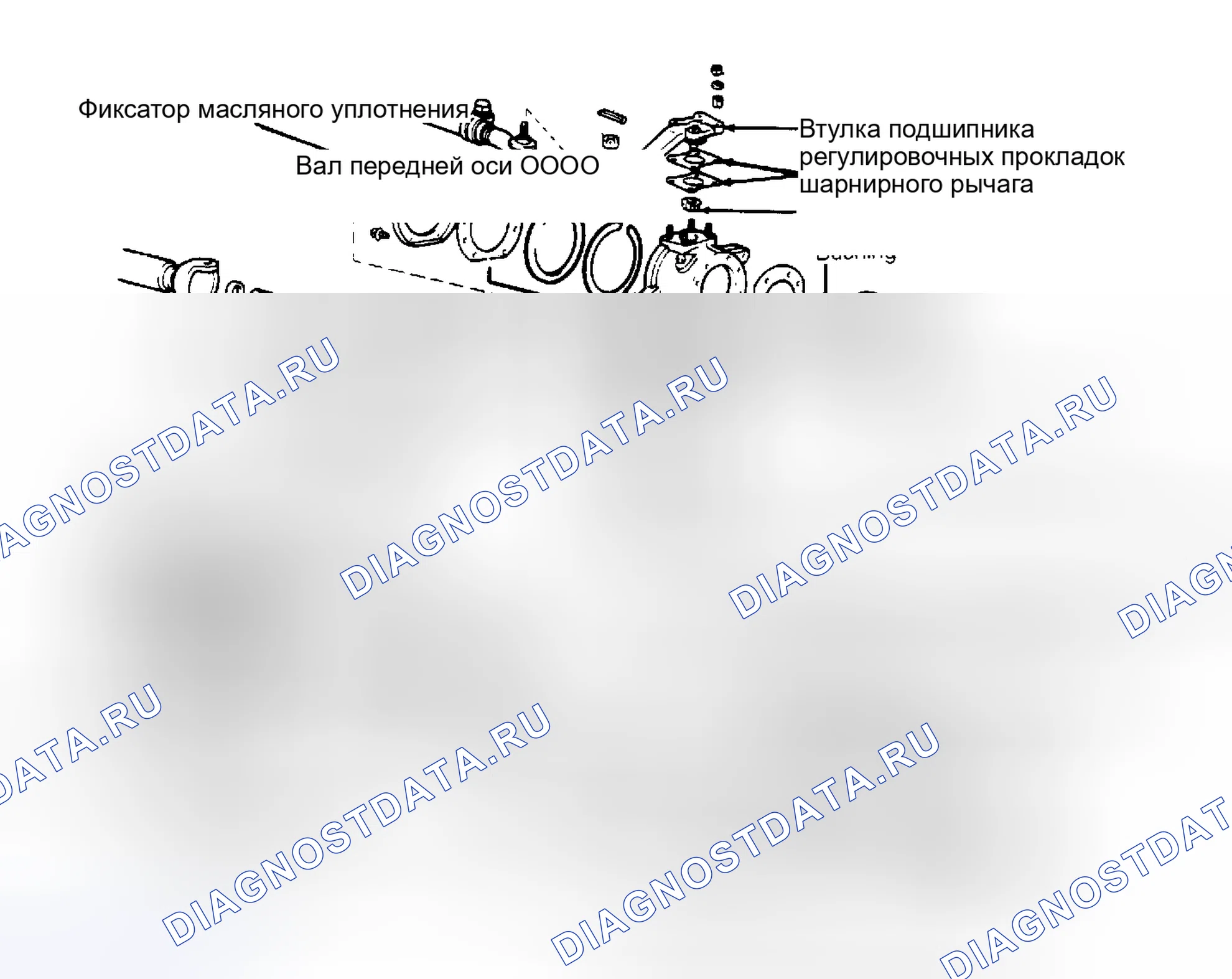 Рис. 3: Демонтаж. Toyota Land Cruiser 80