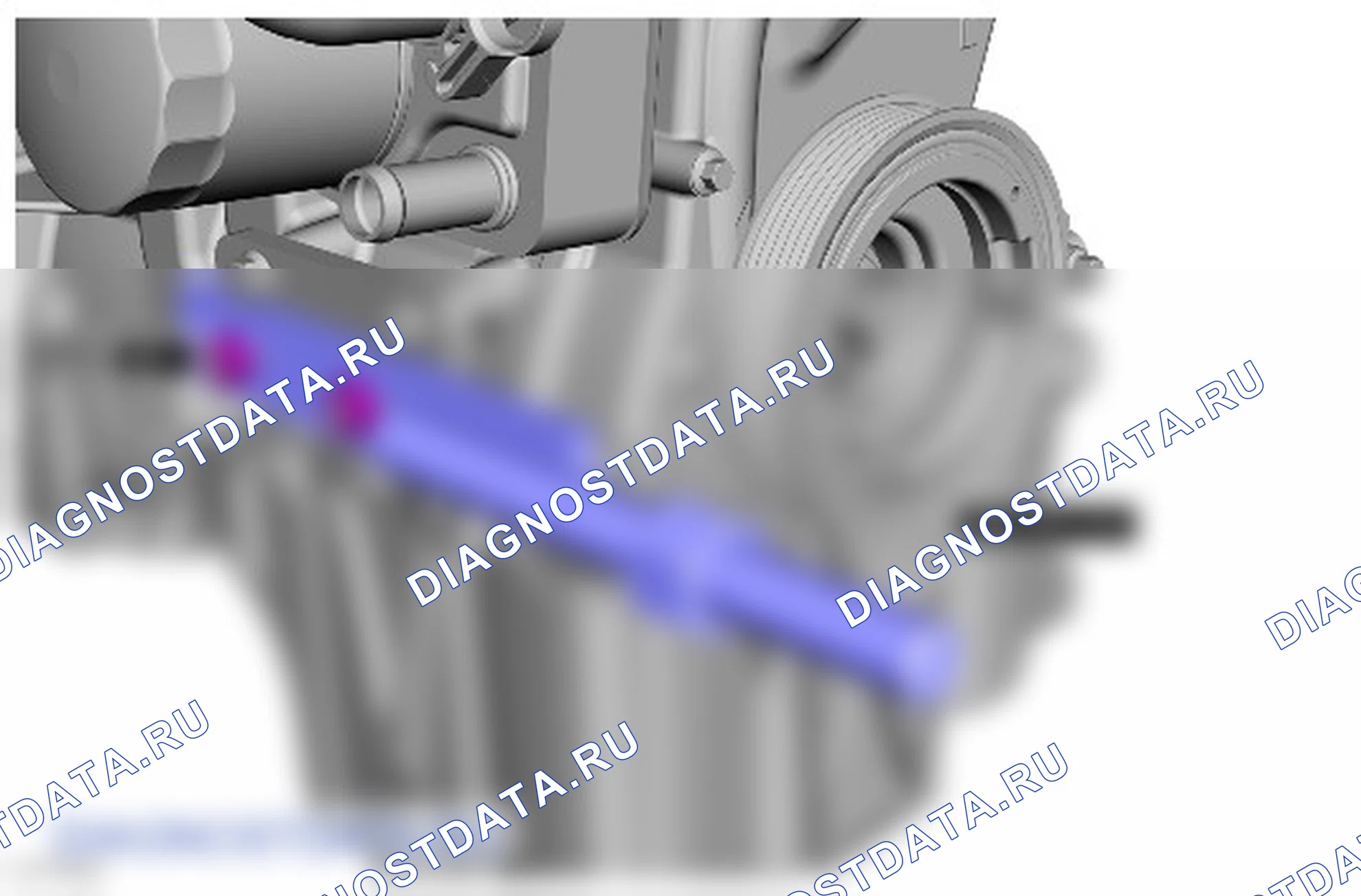 Разборка двигателя. Ford Grand C-MAX II