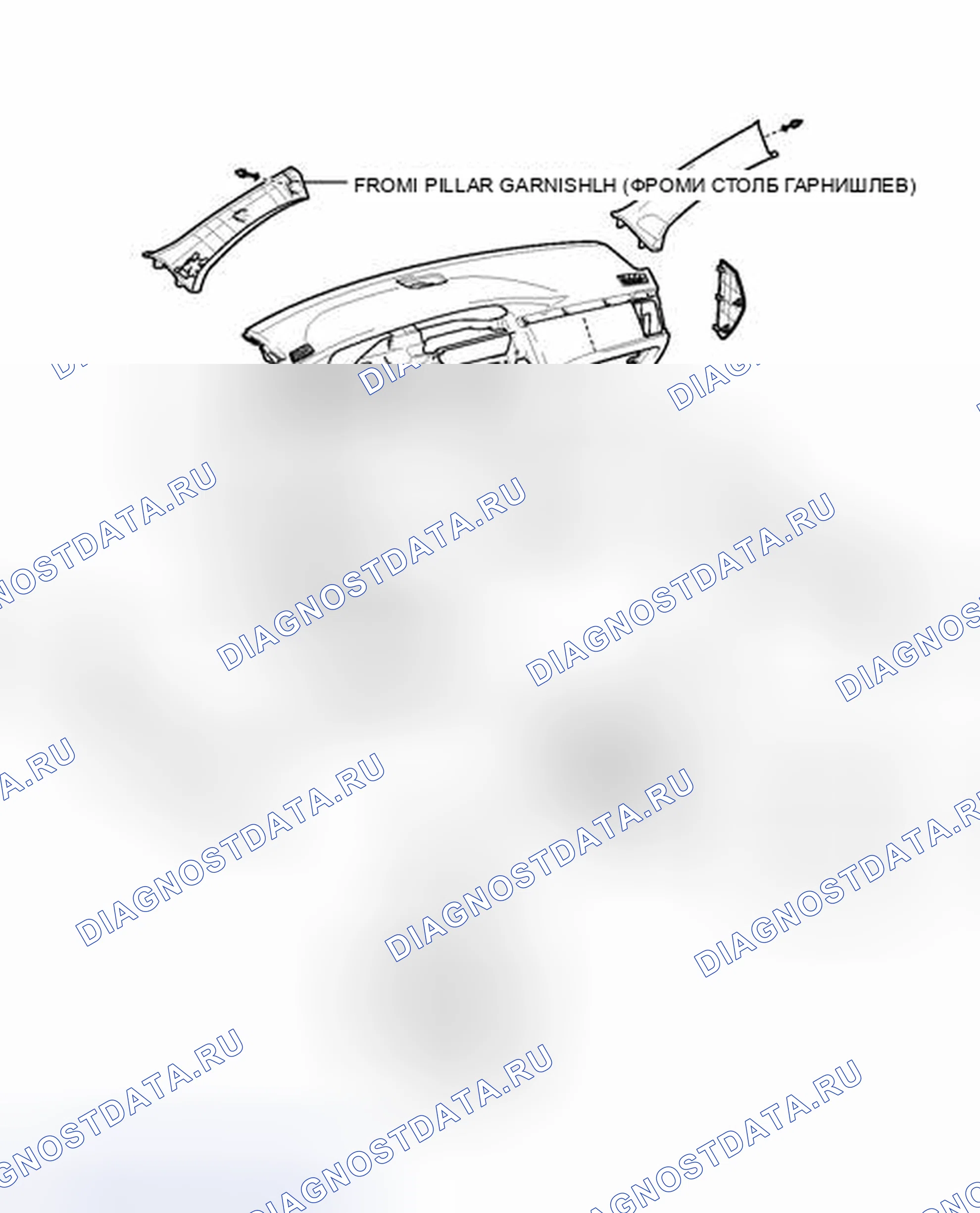 Рис. 23: ИЛЛЮСТРАЦИЯ. Toyota Avalon XX30 рестайлинг 2