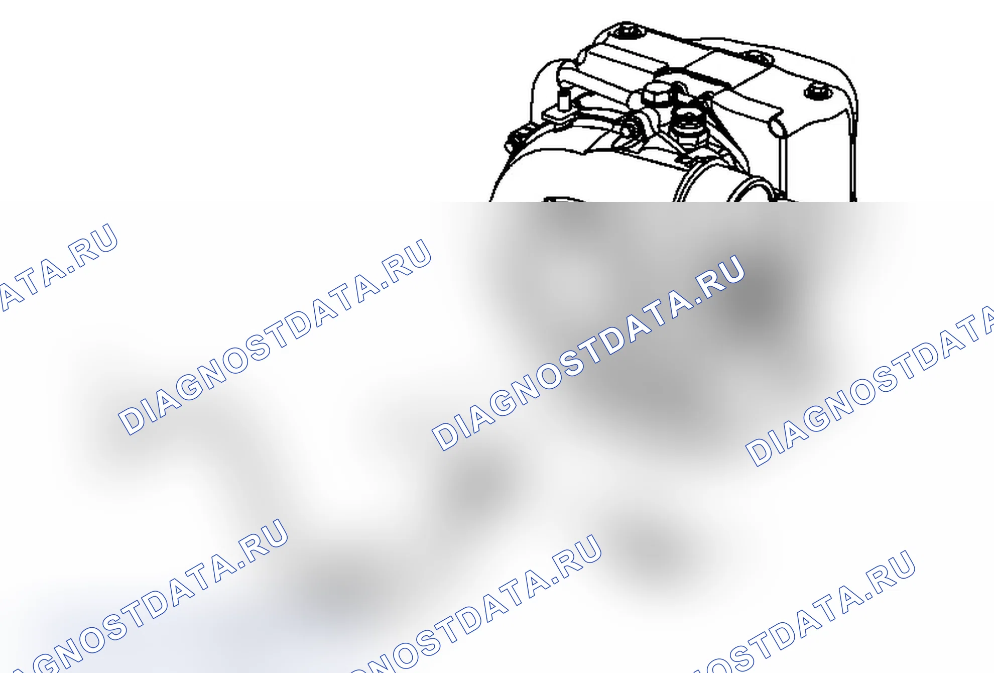 Рис. 3: Замена трубы возврата хладагента турбокомпрессора. Chevrolet Express G1500 