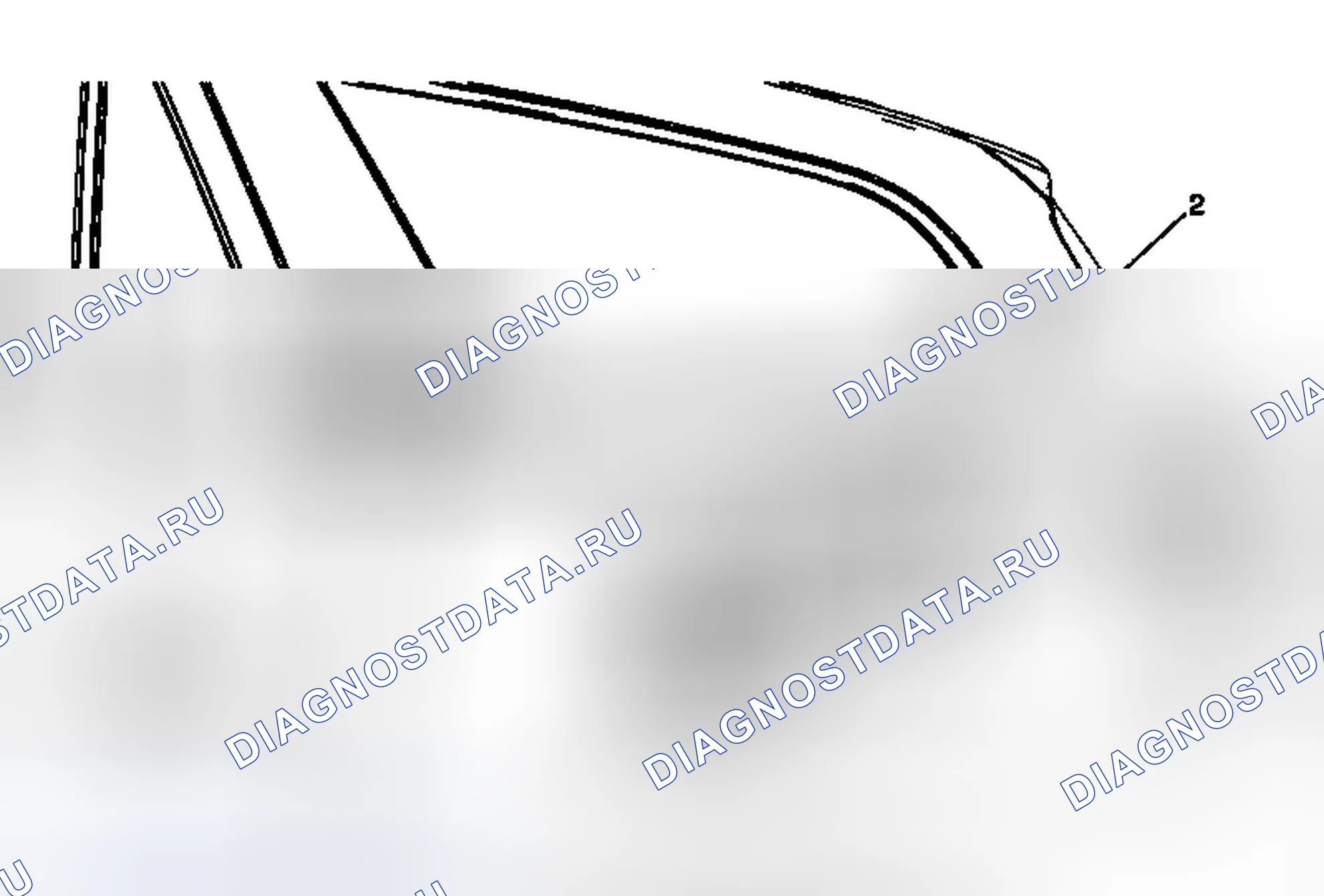 Рис. 129: Замена корпуса наливной трубы топливного бака (Acadia, Enclave, Traverse). GMC Acadia I рестайлинг