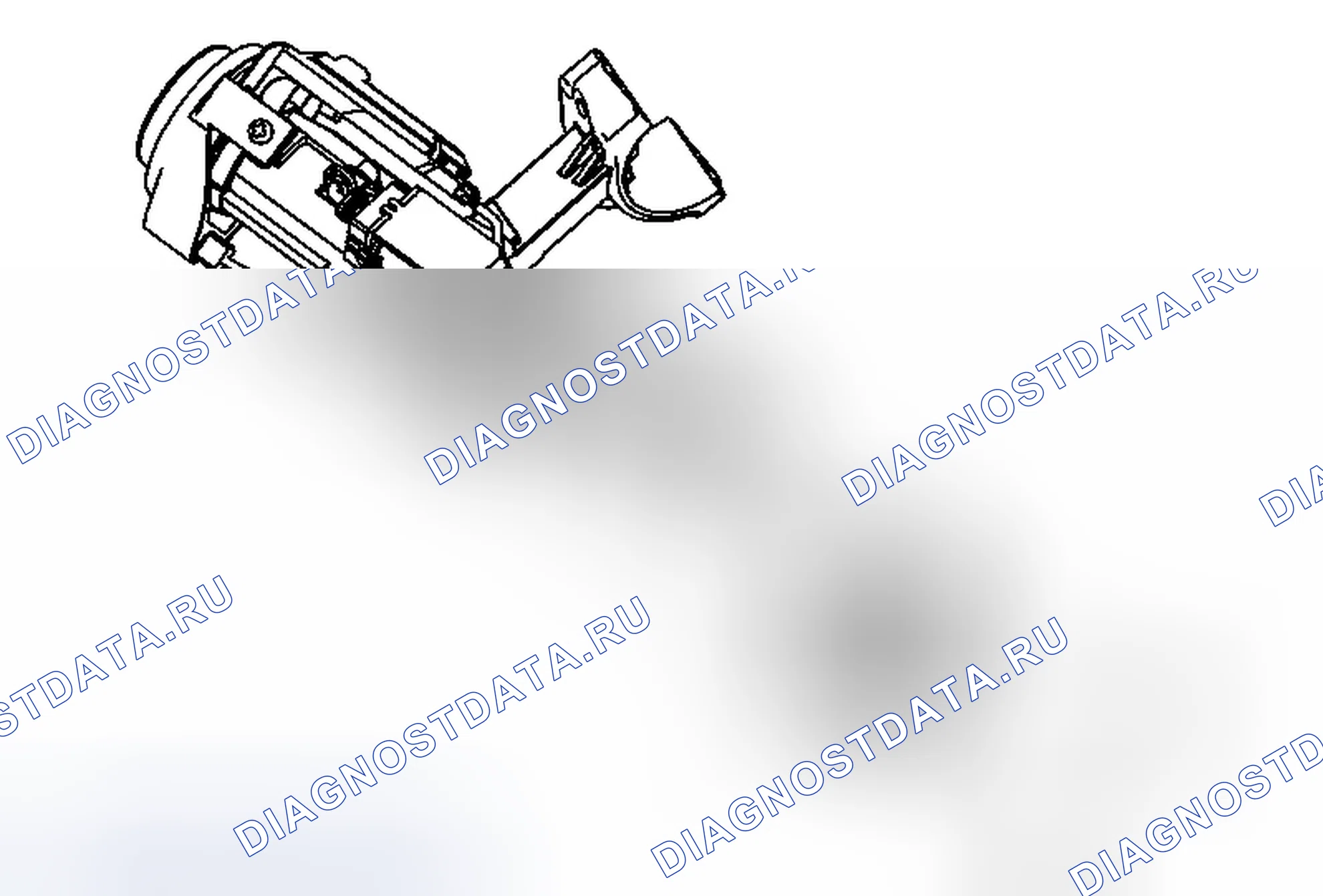 Рис. 11: Замена зажигания и пускового выключателя. Chevrolet Captiva I рестайлинг 2