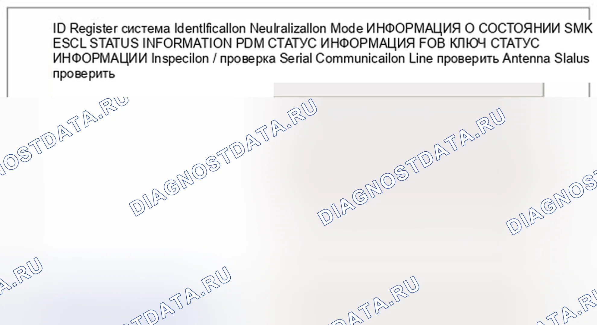 Рис. 74: Проверка состояния FOB. Geely SC7 I